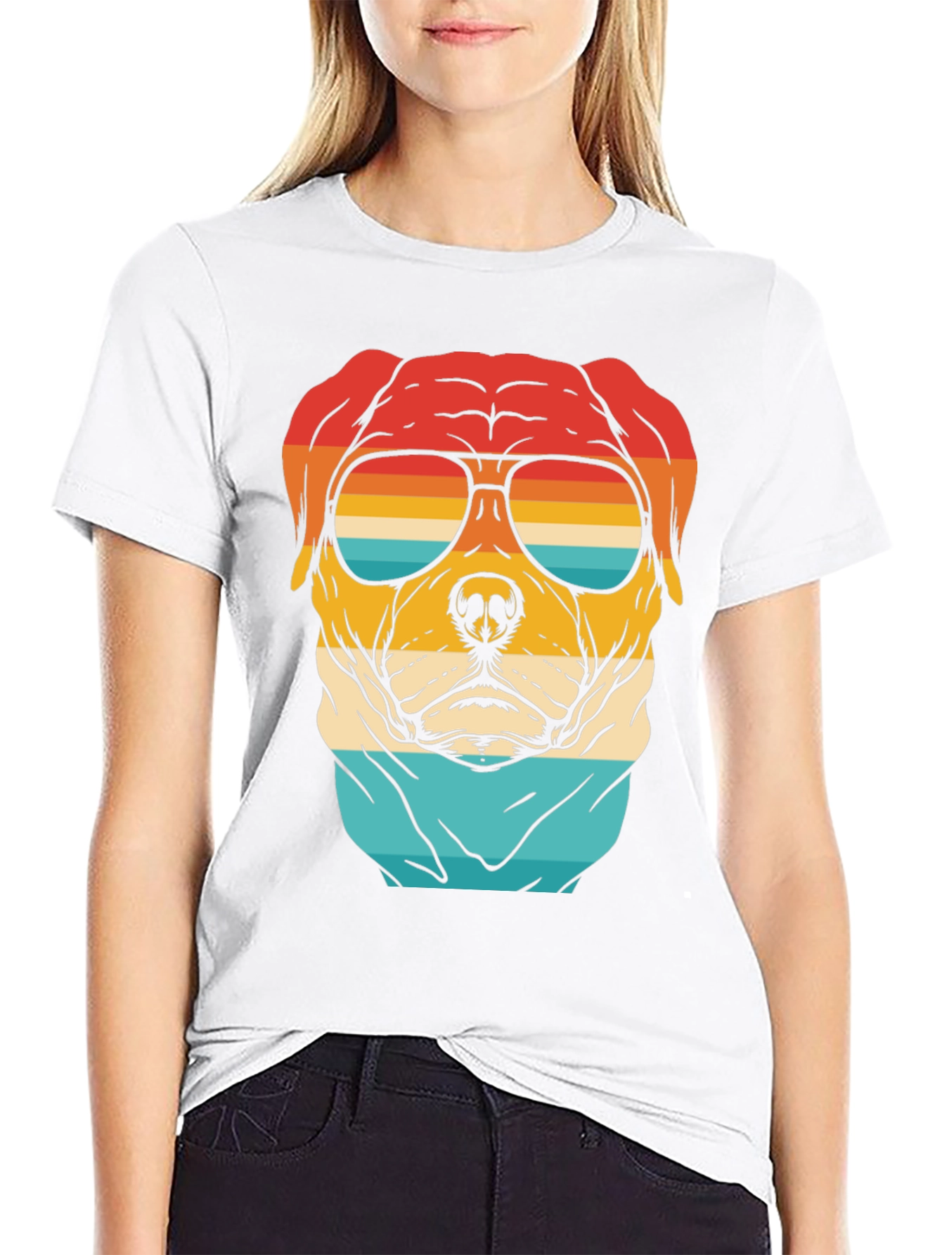Retro Dog T-Shirt - Cool Canine Vibes!