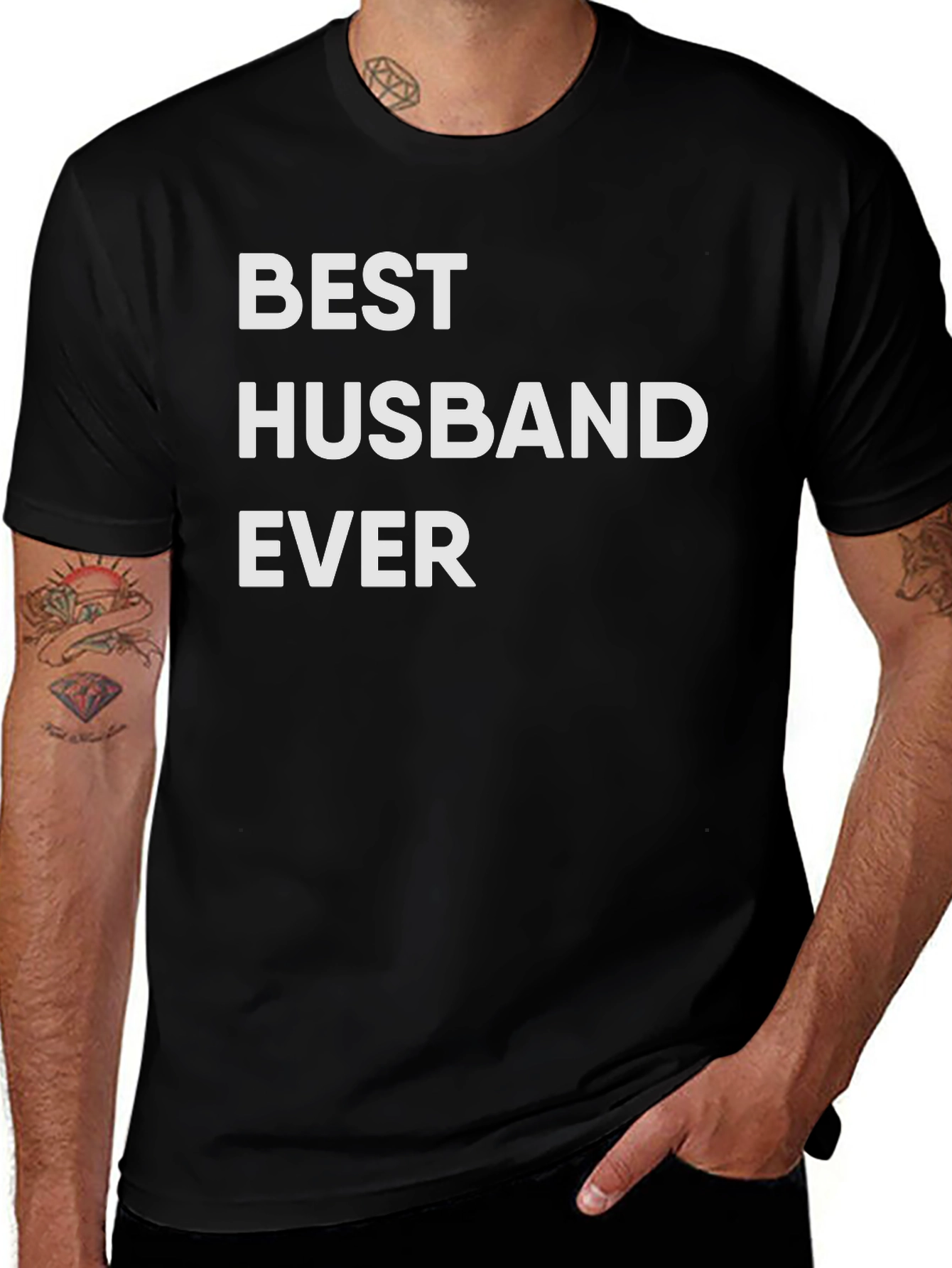 Best Husband Ever Black T-Shirt