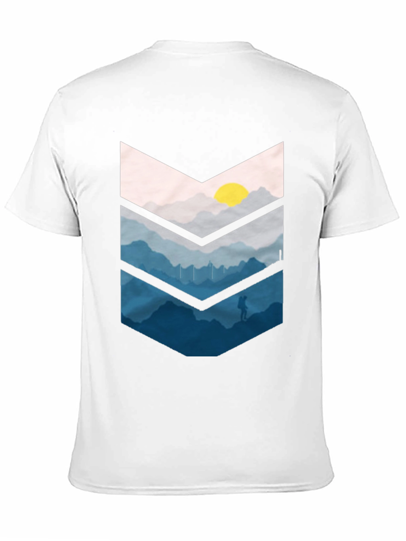 Mountain Adventure Graphic Tee - Black