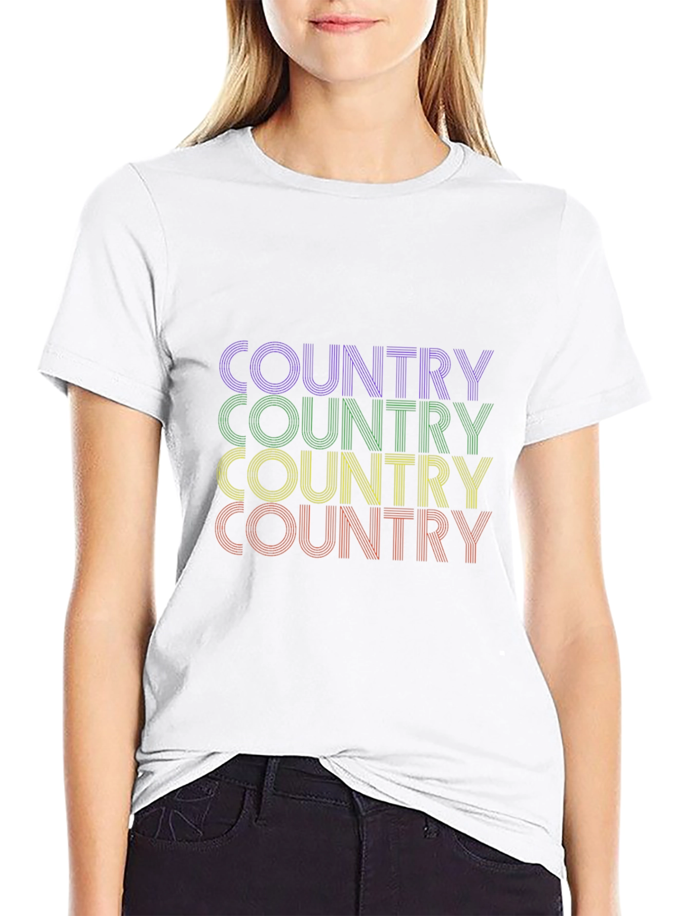 Rainbow Country T-Shirt - Stylish Graphic Tee