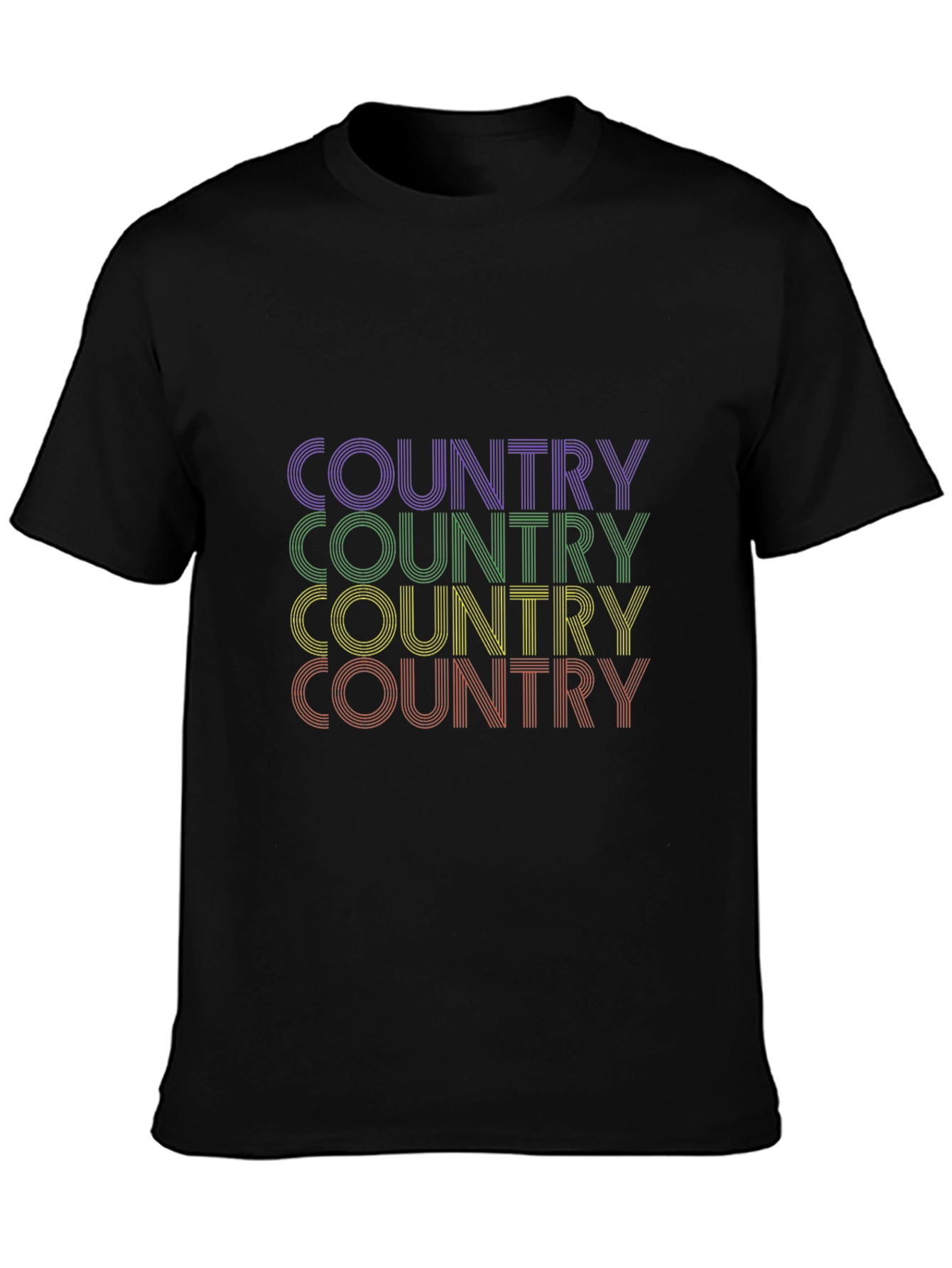 Rainbow Country T-Shirt - Stylish Graphic Tee