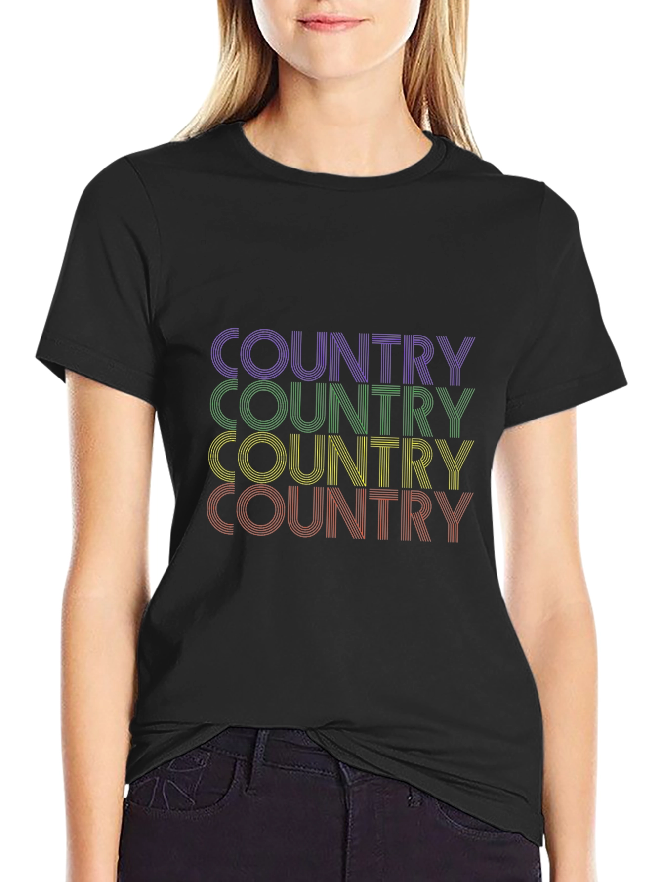 Rainbow Country T-Shirt - Stylish Graphic Tee
