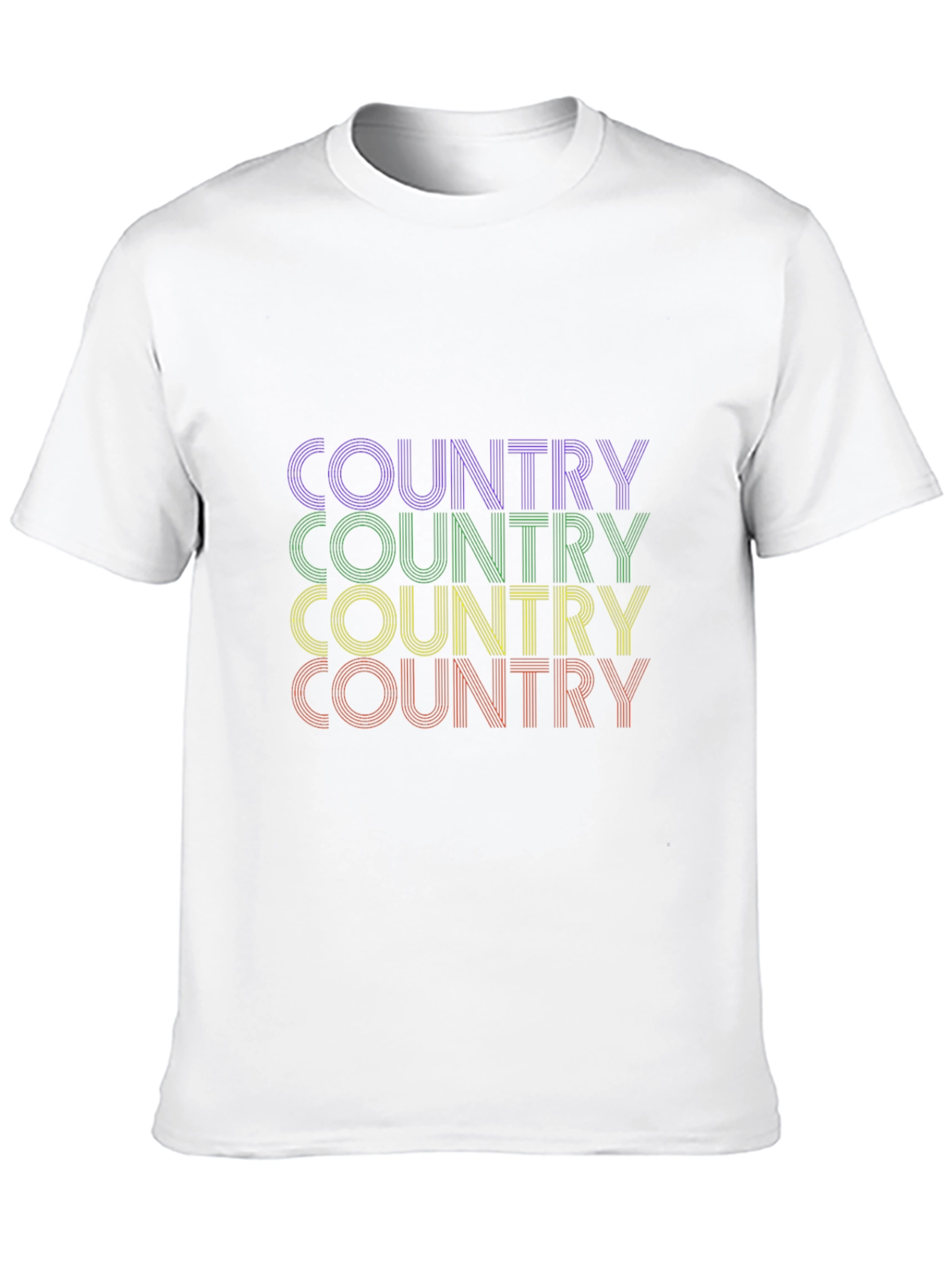 Rainbow Country T-Shirt - Stylish Graphic Tee