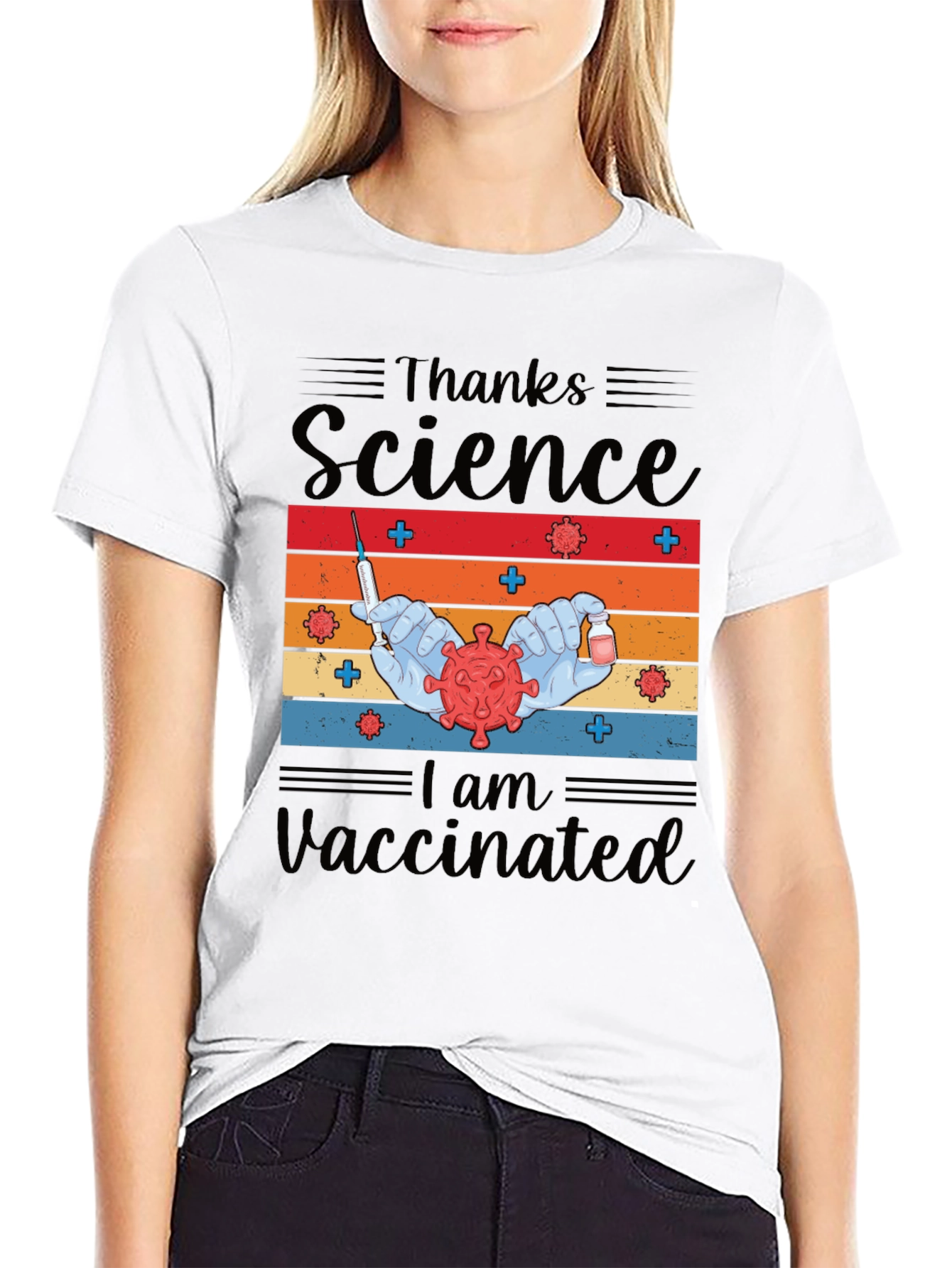 Thanks Science I am Vaccinated Tee