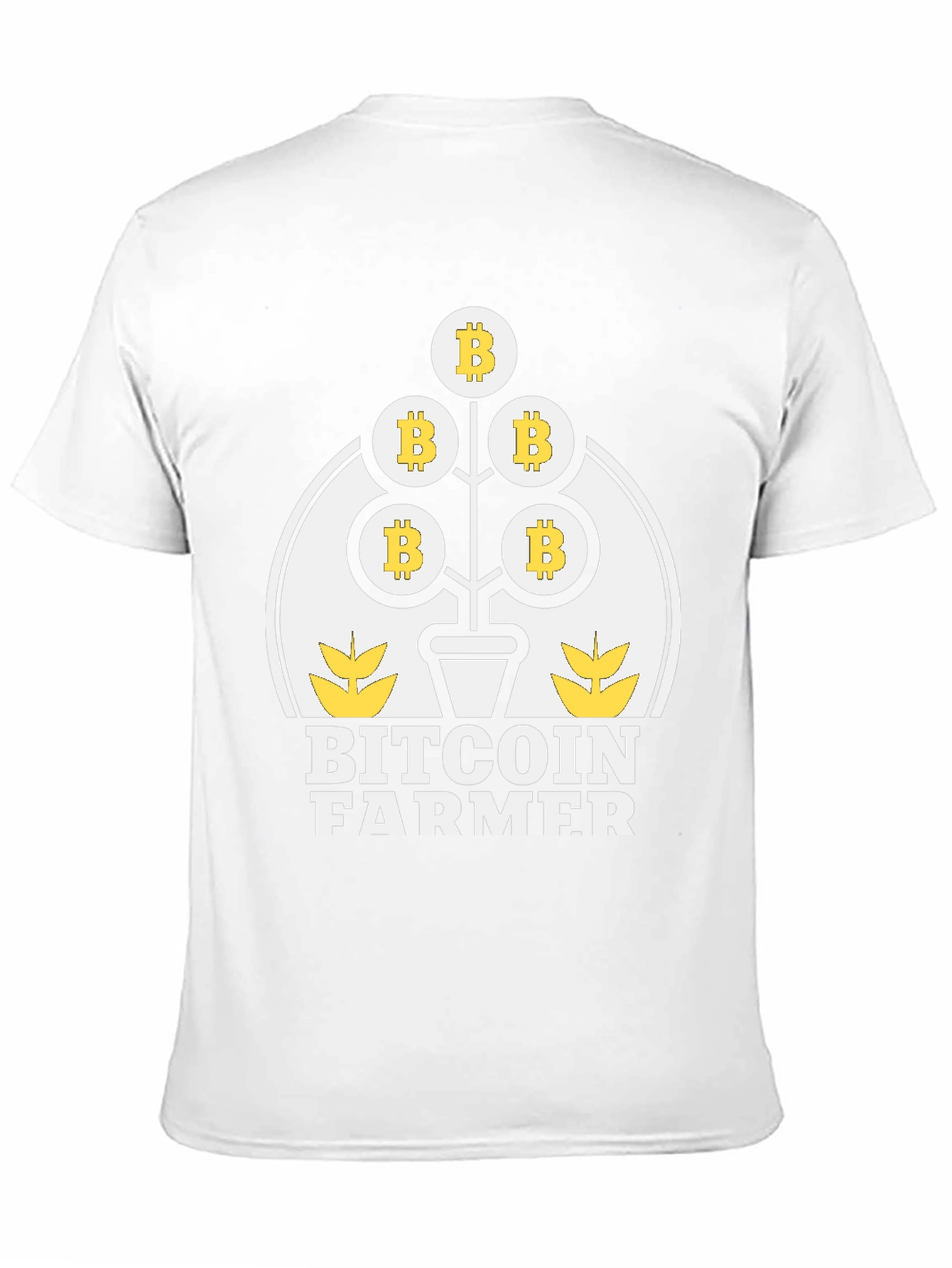 Bitcoin Farmer Graphic Tee - Crypto Mining T-Shirt