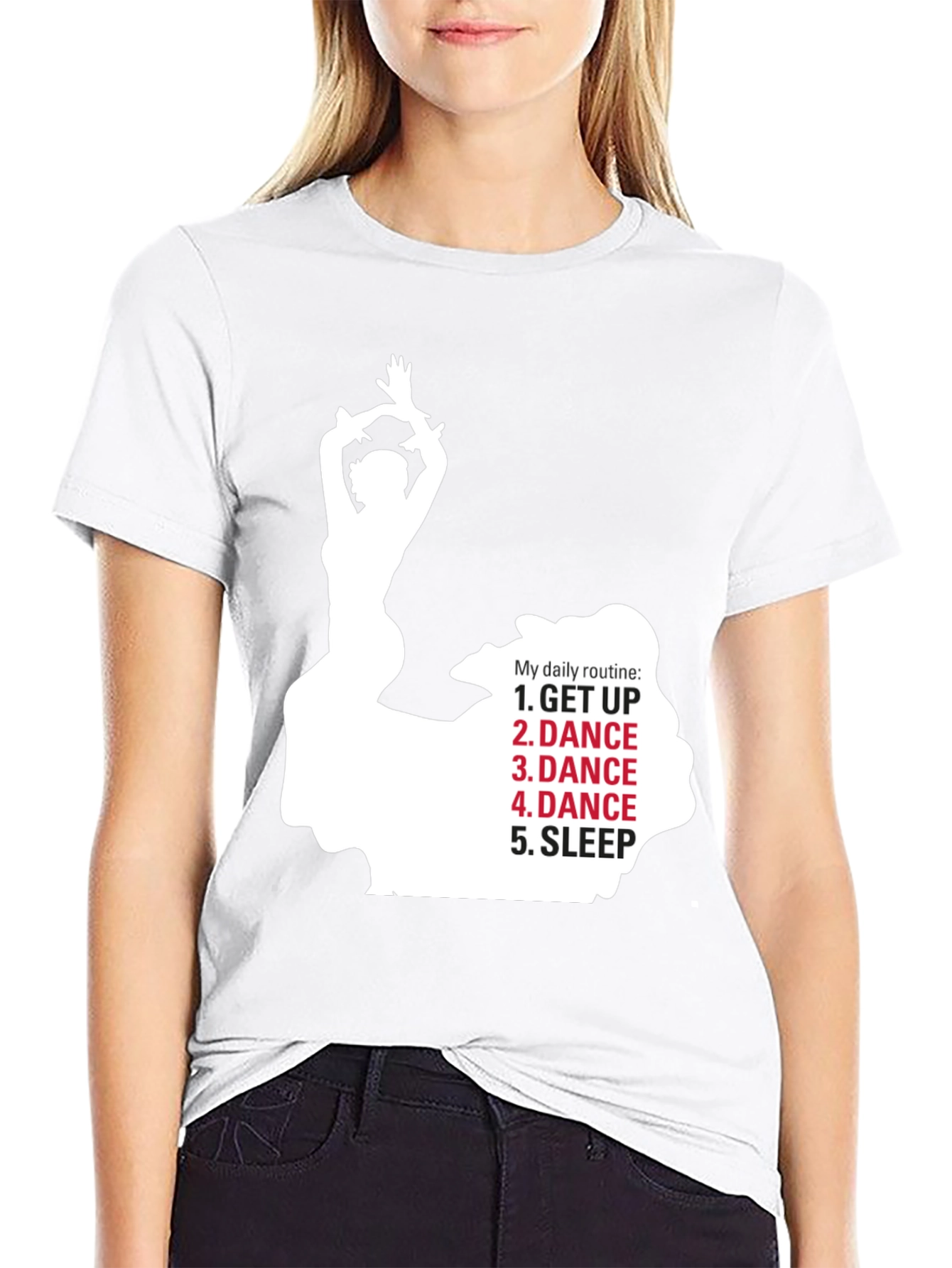 Dance Daily Routine T-Shirt - Dancers Life