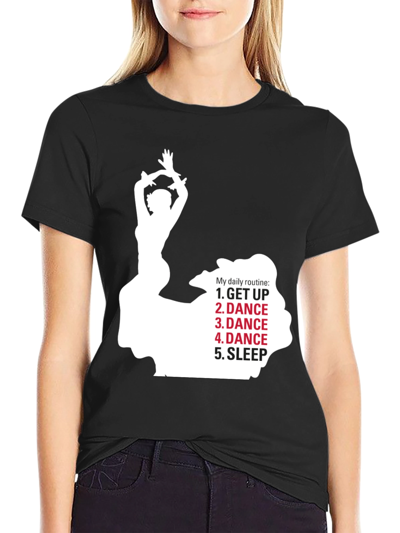 Dance Daily Routine T-Shirt - Dancers Life