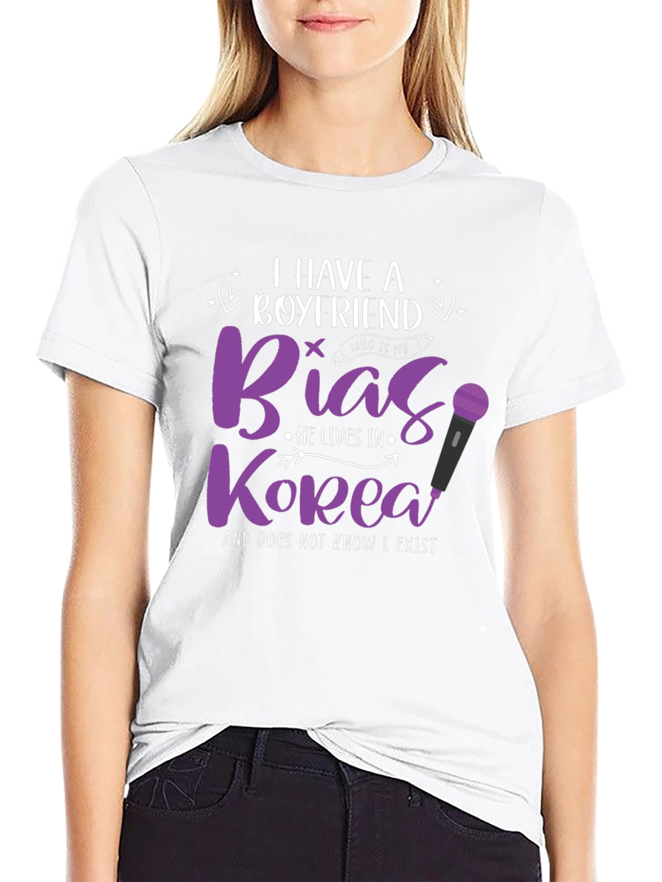 I Have A Boyfriend Bias Korea T-Shirt
