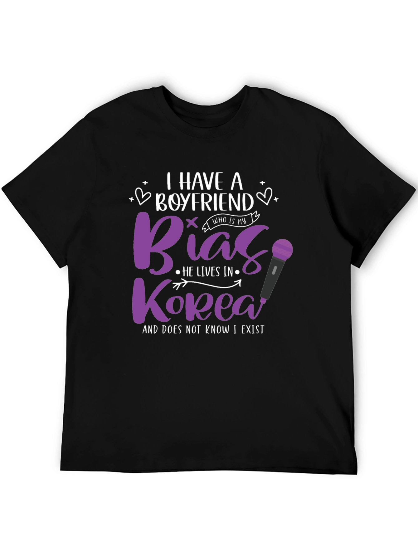 I Have A Boyfriend Bias Korea T-Shirt
