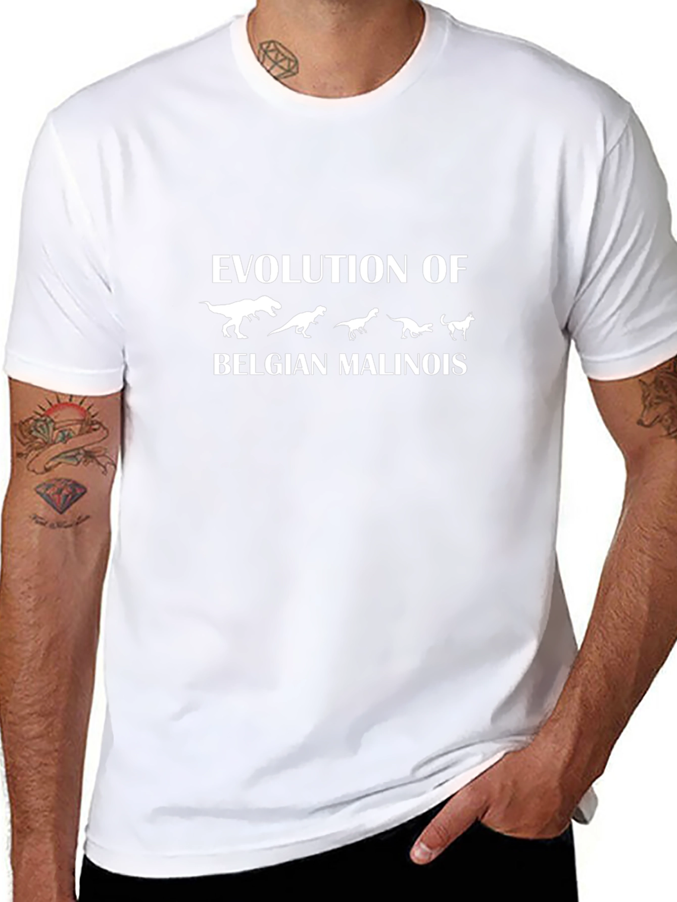Evolution of Belgian Malinois T-Shirt
