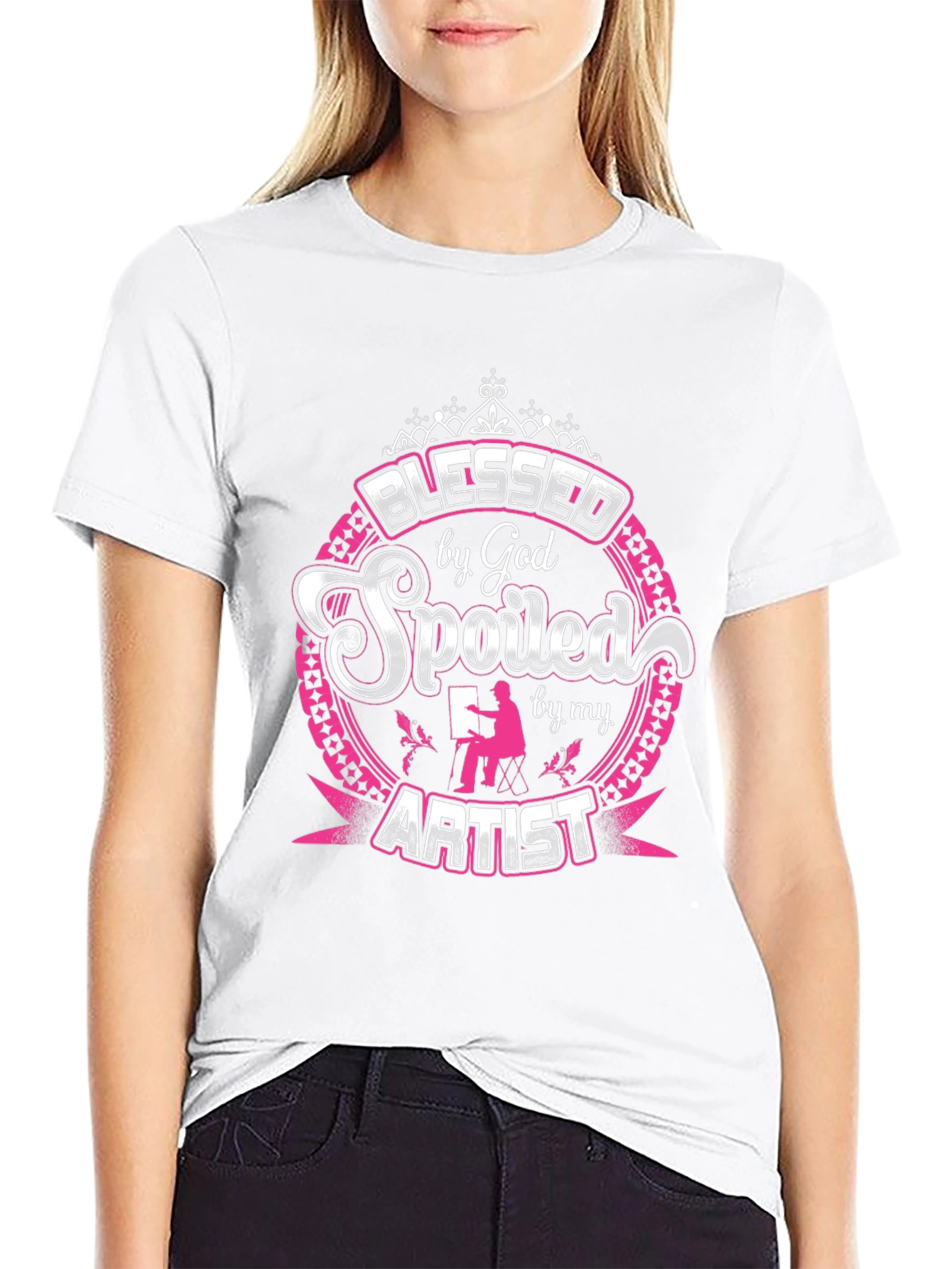 Blessed Spoiled by My Artist T-Shirt