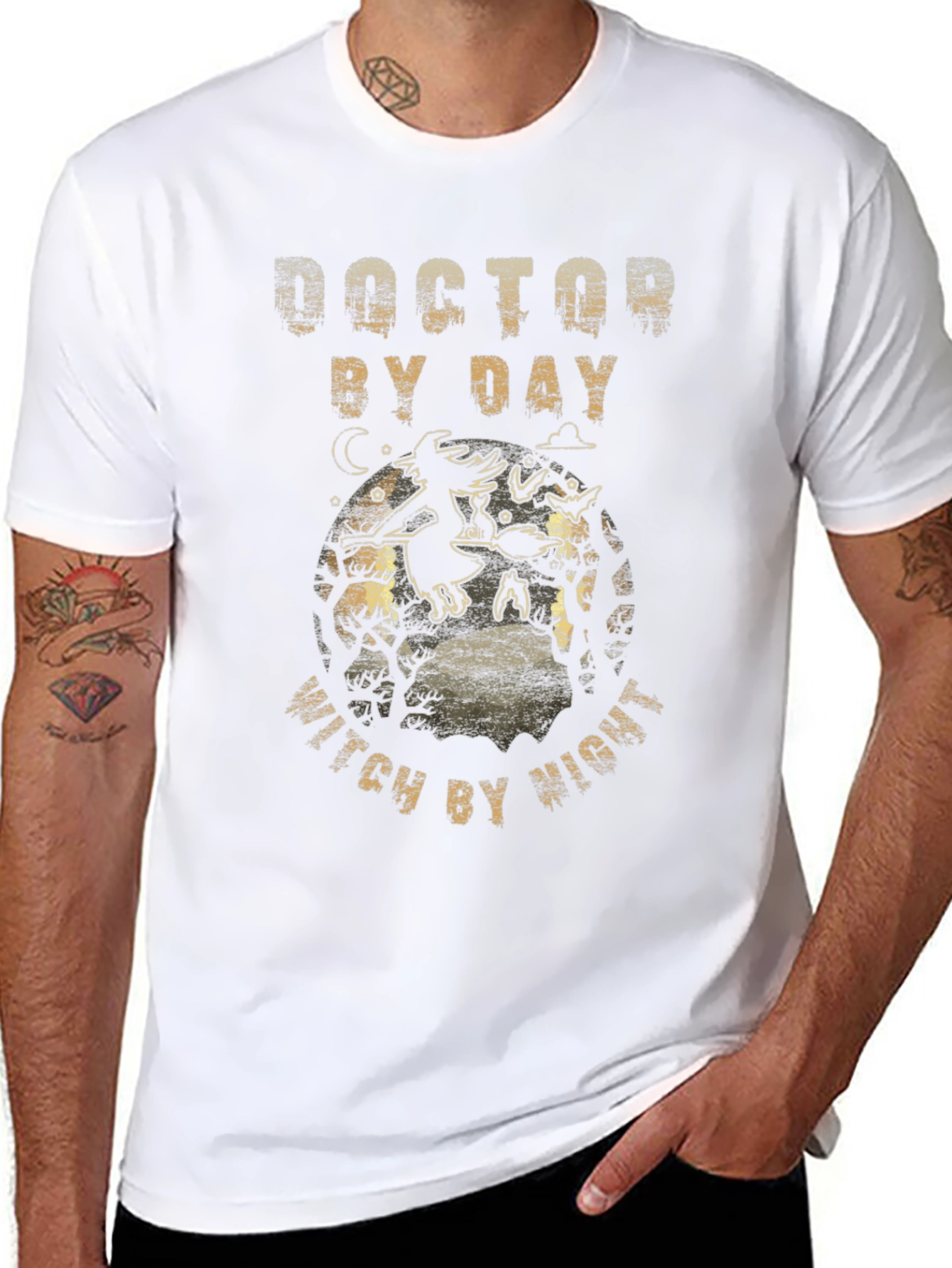 Doctor By Day Witch By Night T-Shirt