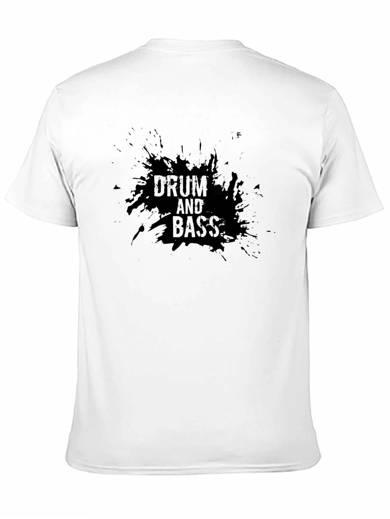 Drum and Bass T-Shirt - Black Music Tee