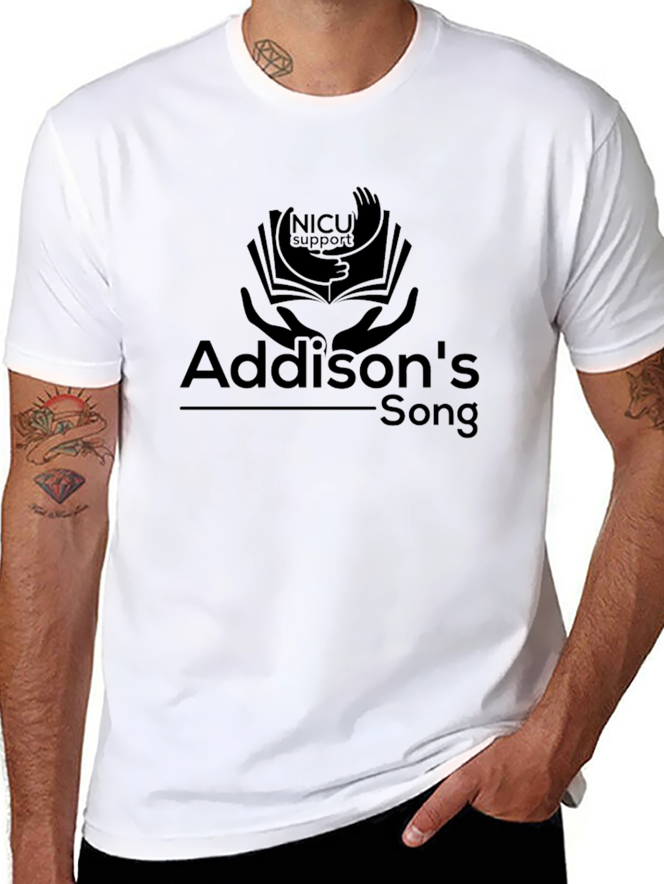 Addisons Song NICU Support T-Shirt