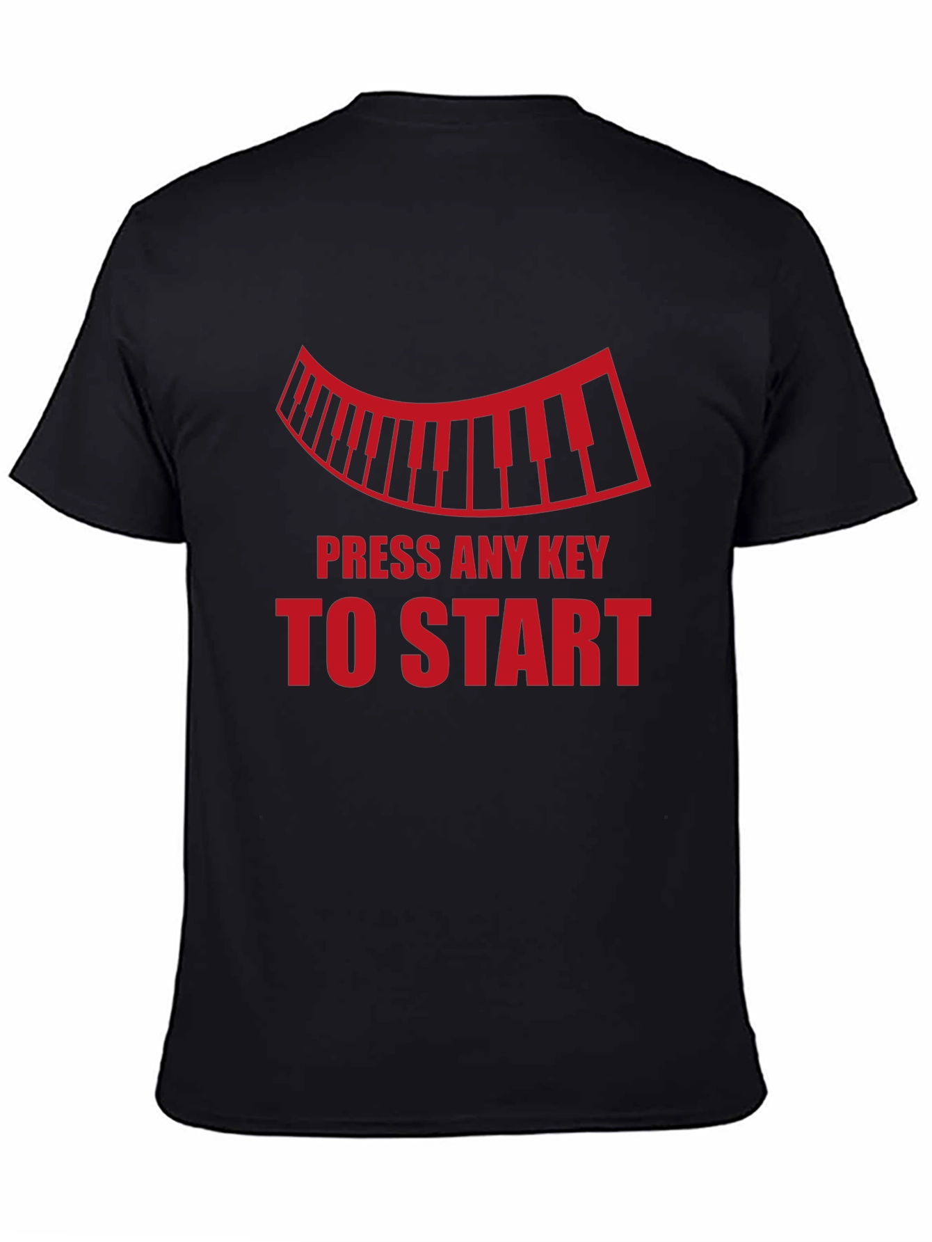 Press Any Key T-Shirt - Musician Style
