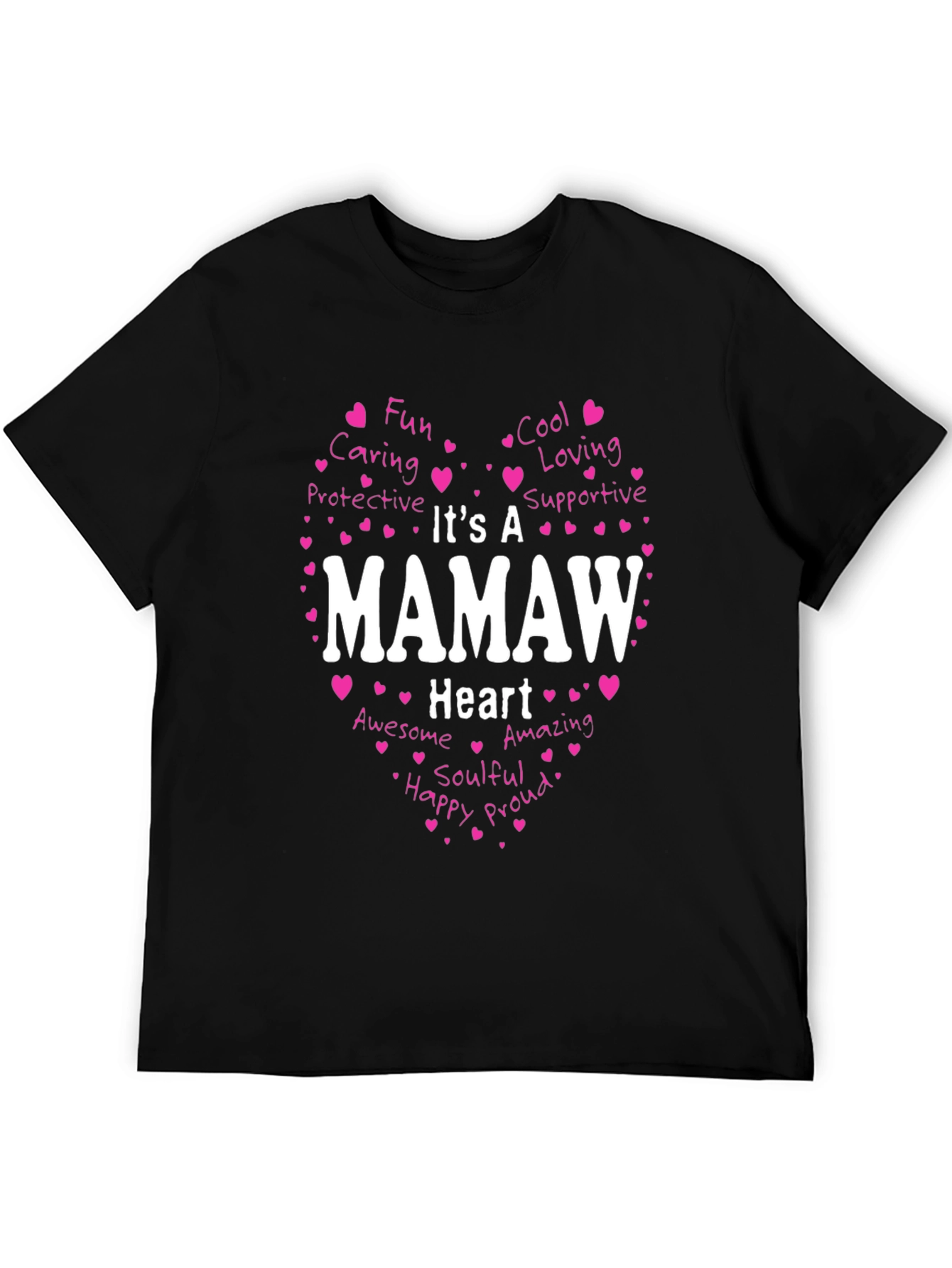 Mamaw Heart T-Shirt: Loving Grandma Tee