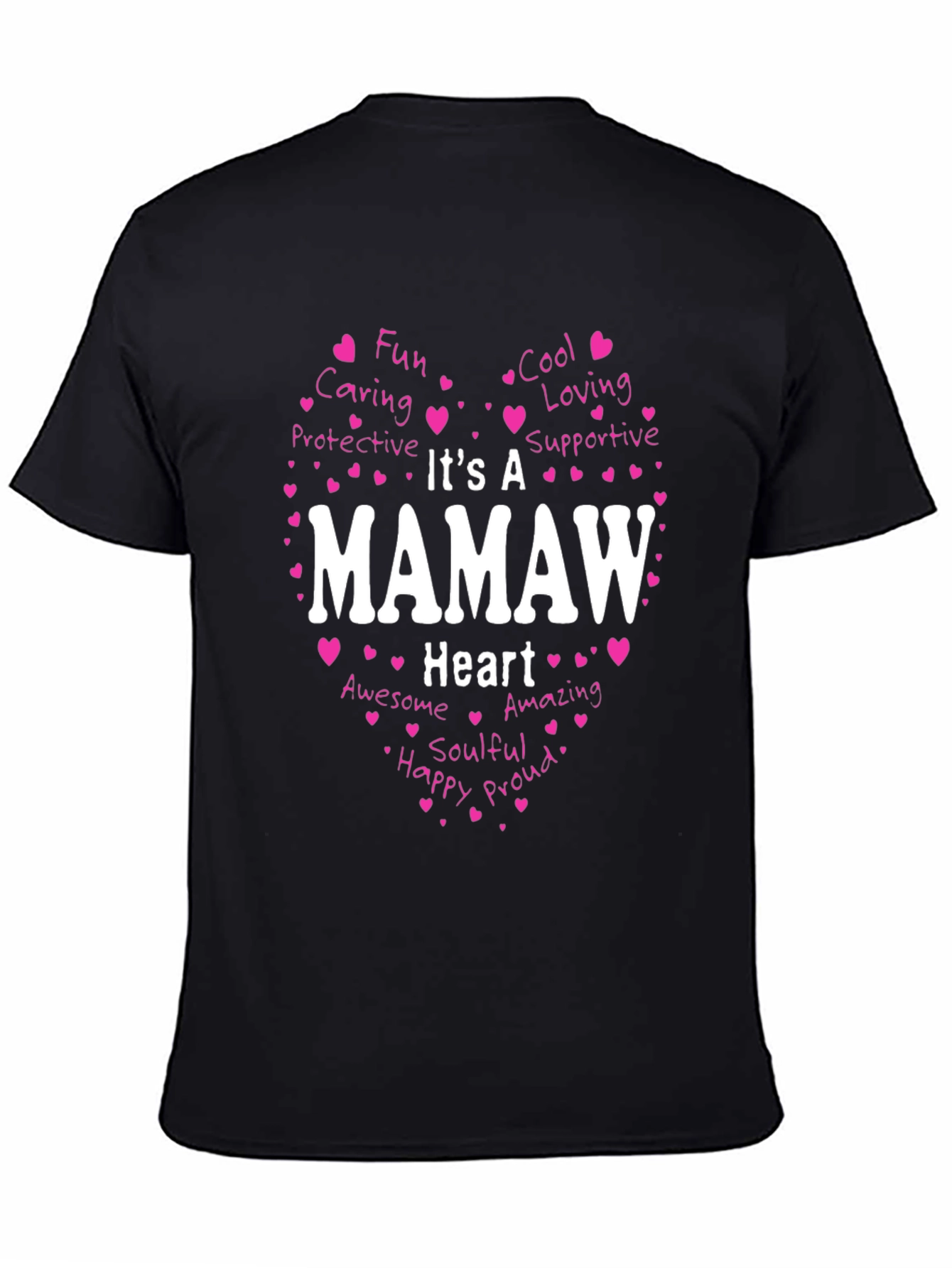 Mamaw Heart T-Shirt: Loving Grandma Tee