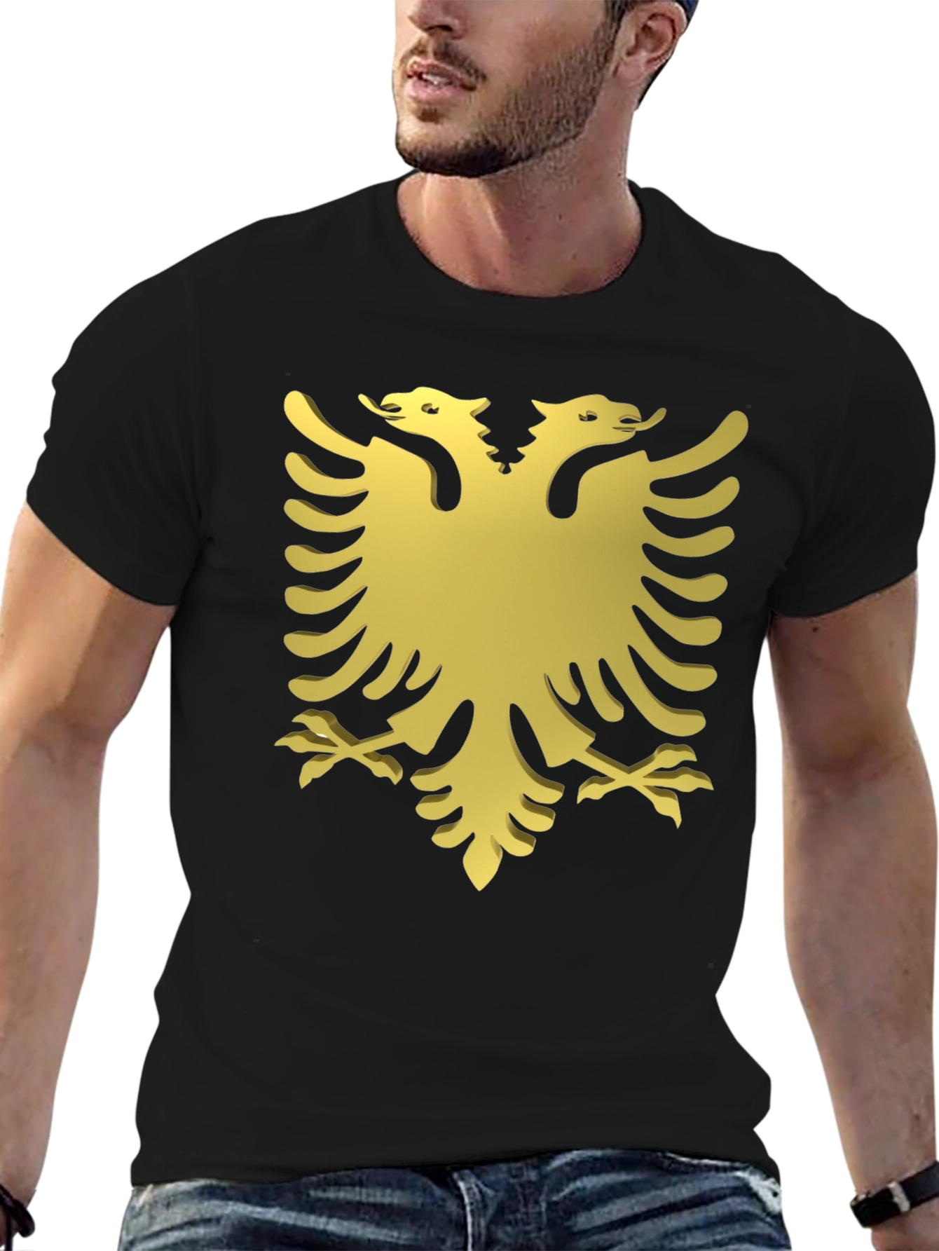 Albanian Eagle Graphic T-Shirt - Stylish & Unique