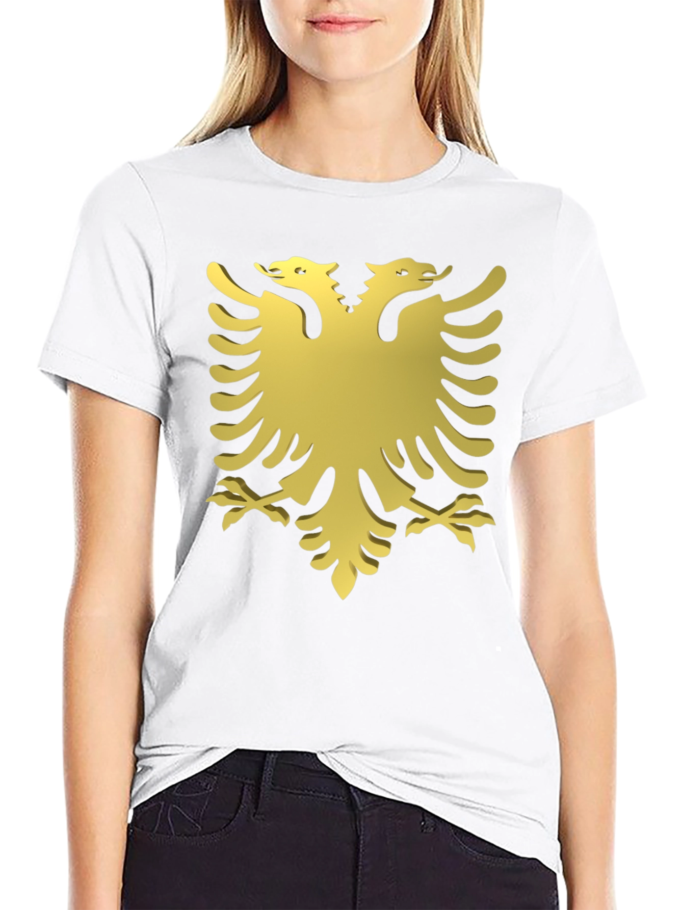 Albanian Eagle Graphic T-Shirt - Stylish & Unique