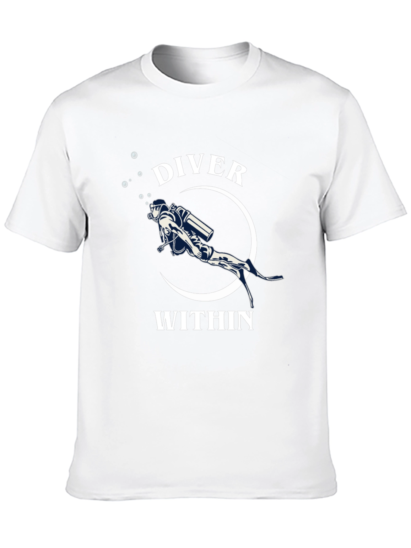 Diver Within Black T-Shirt - Scuba Diving Apparel