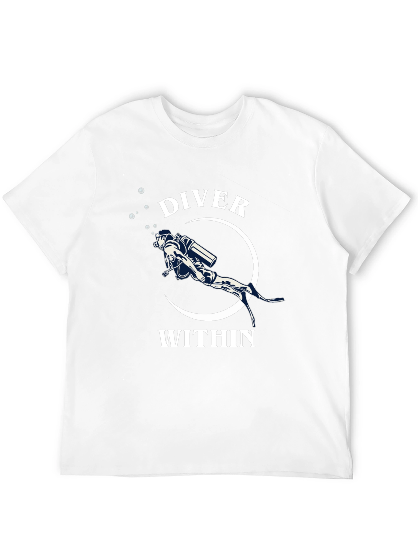 Diver Within Black T-Shirt - Scuba Diving Apparel