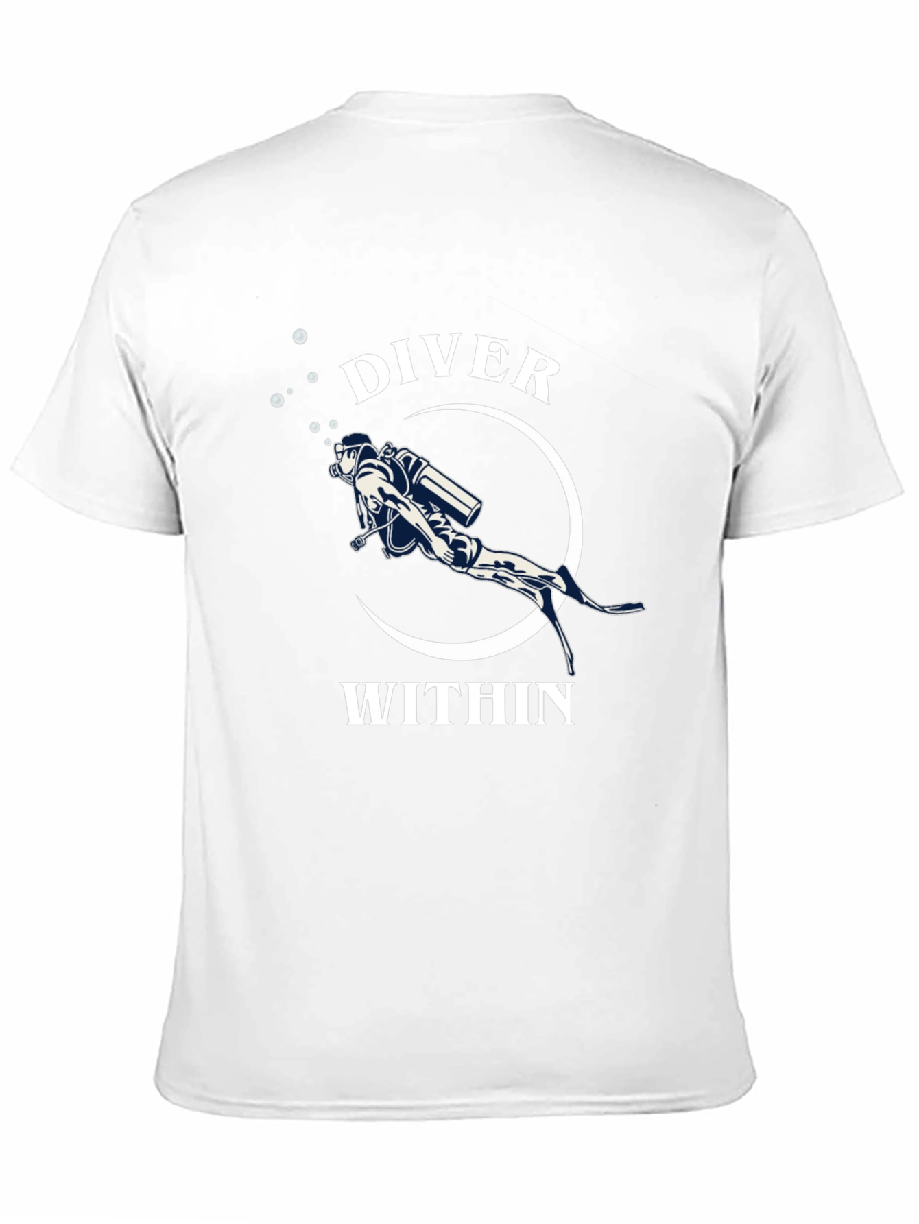 Diver Within Black T-Shirt - Scuba Diving Apparel