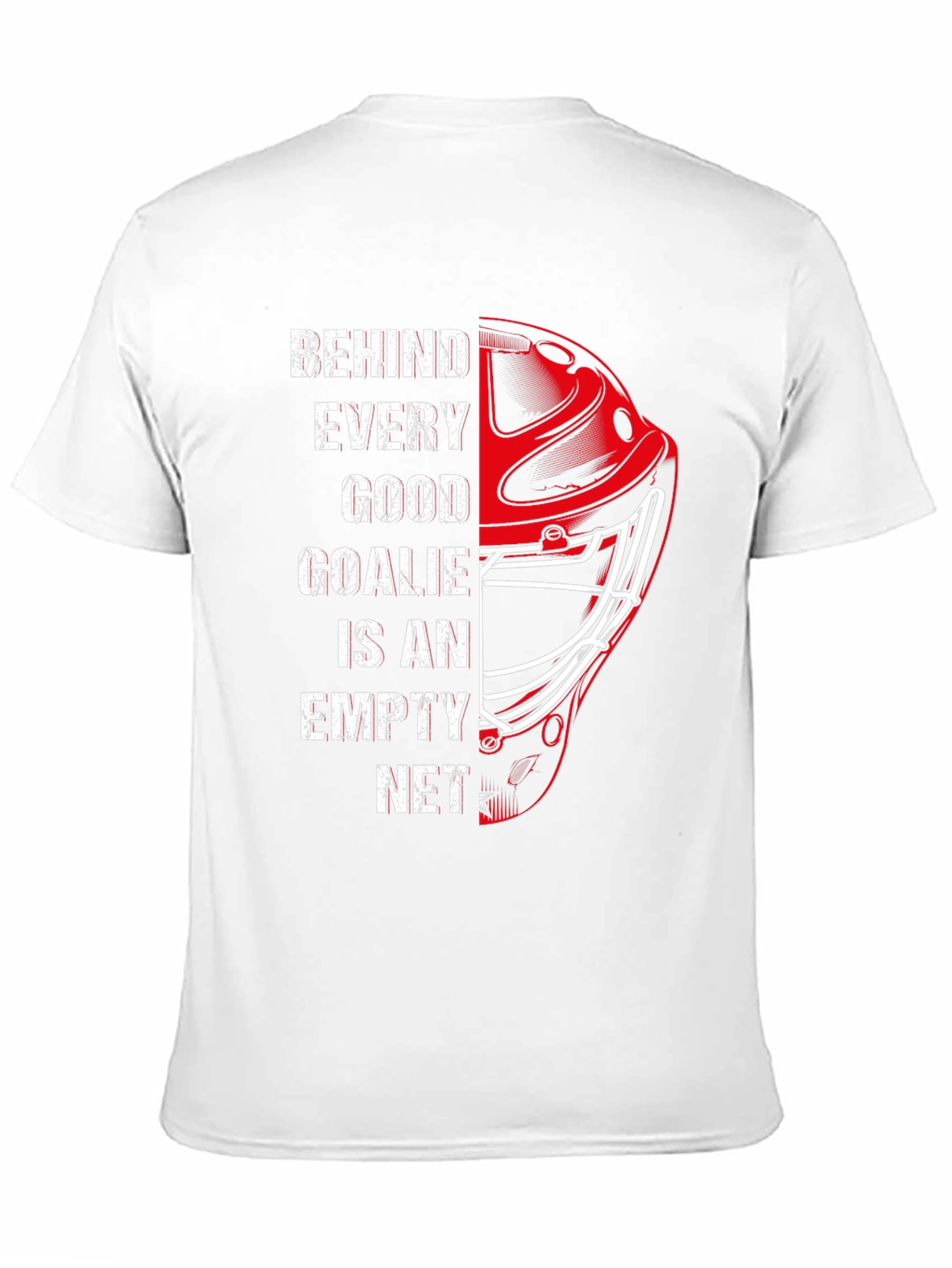 Hockey Goalie T-Shirt - Empty Net Design