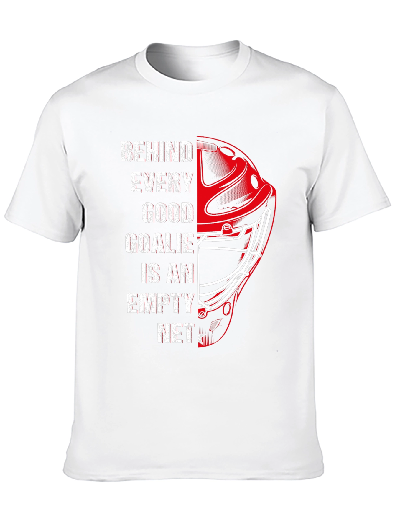 Hockey Goalie T-Shirt - Empty Net Design