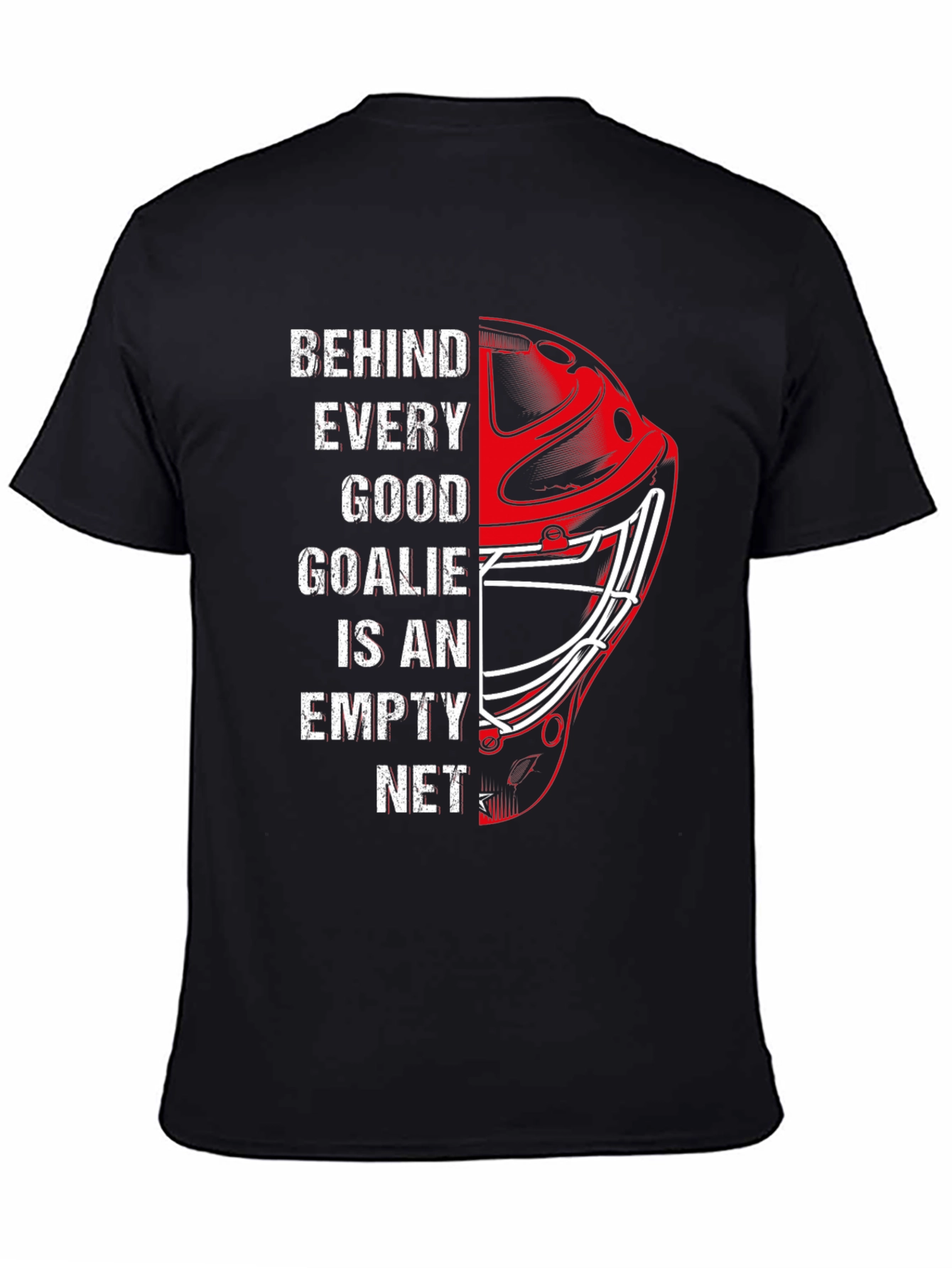 Hockey Goalie T-Shirt - Empty Net Design