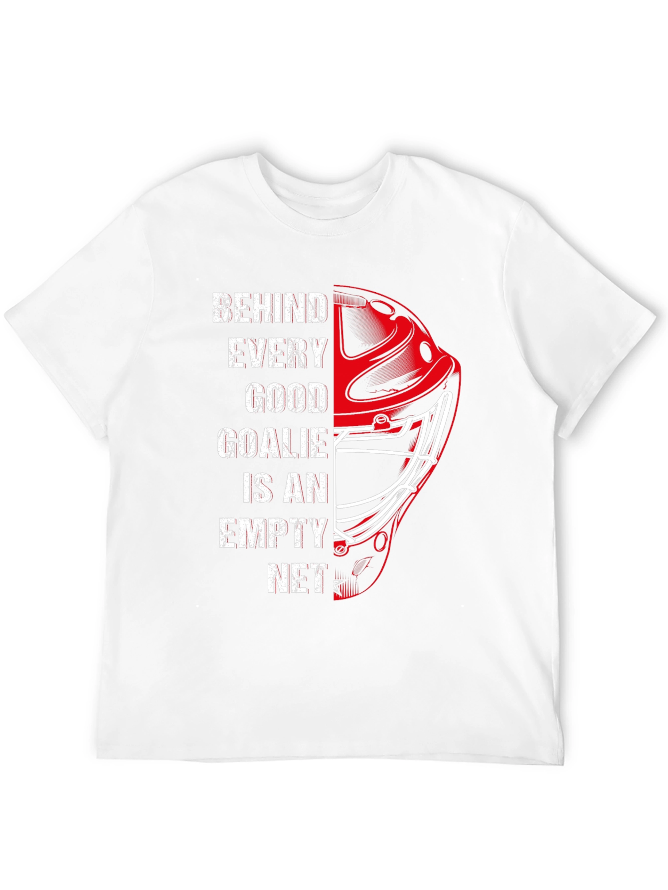 Hockey Goalie T-Shirt - Empty Net Design