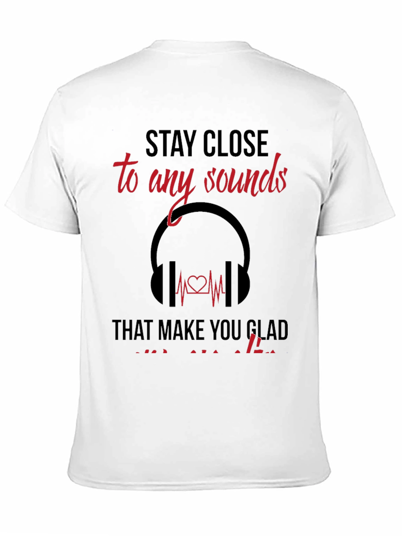 Stay Close To Sounds Mens T-Shirt