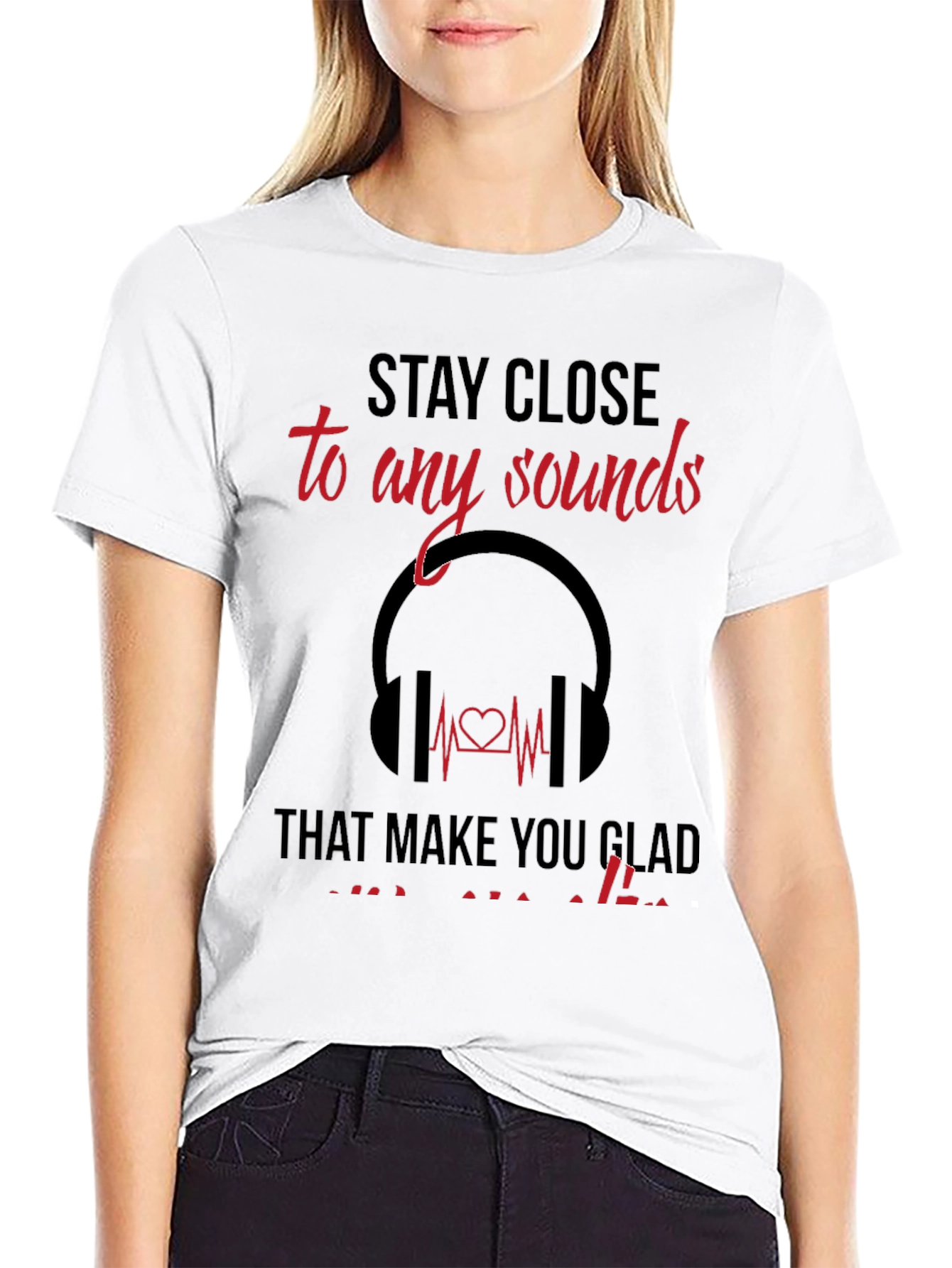 Stay Close To Sounds Mens T-Shirt