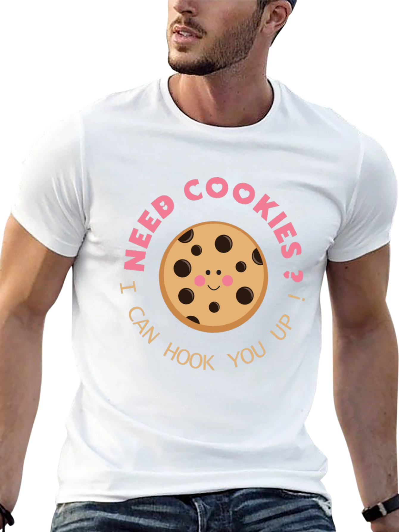 I Need Cookies T-Shirt Funny Graphic Tee