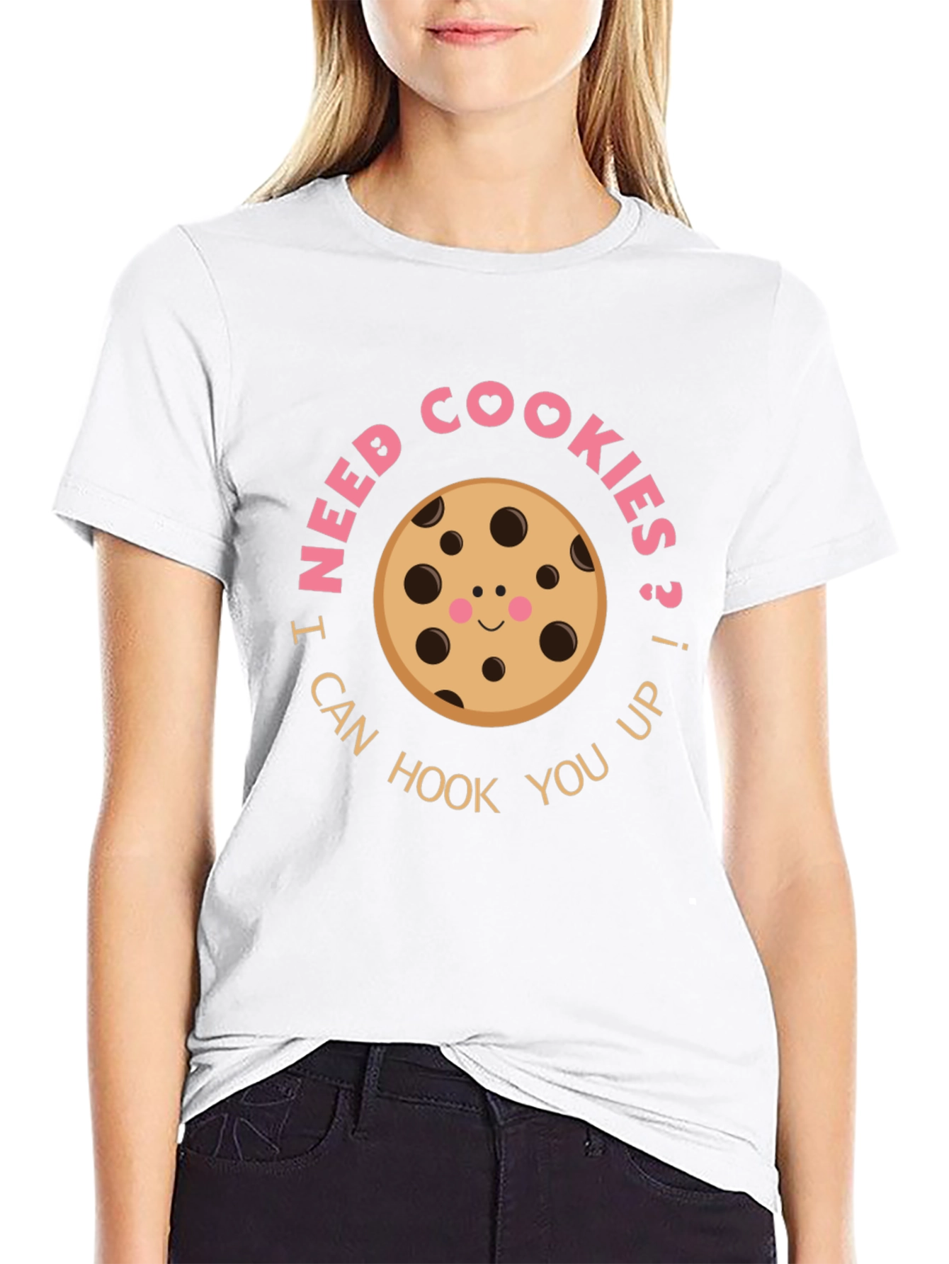 I Need Cookies T-Shirt Funny Graphic Tee