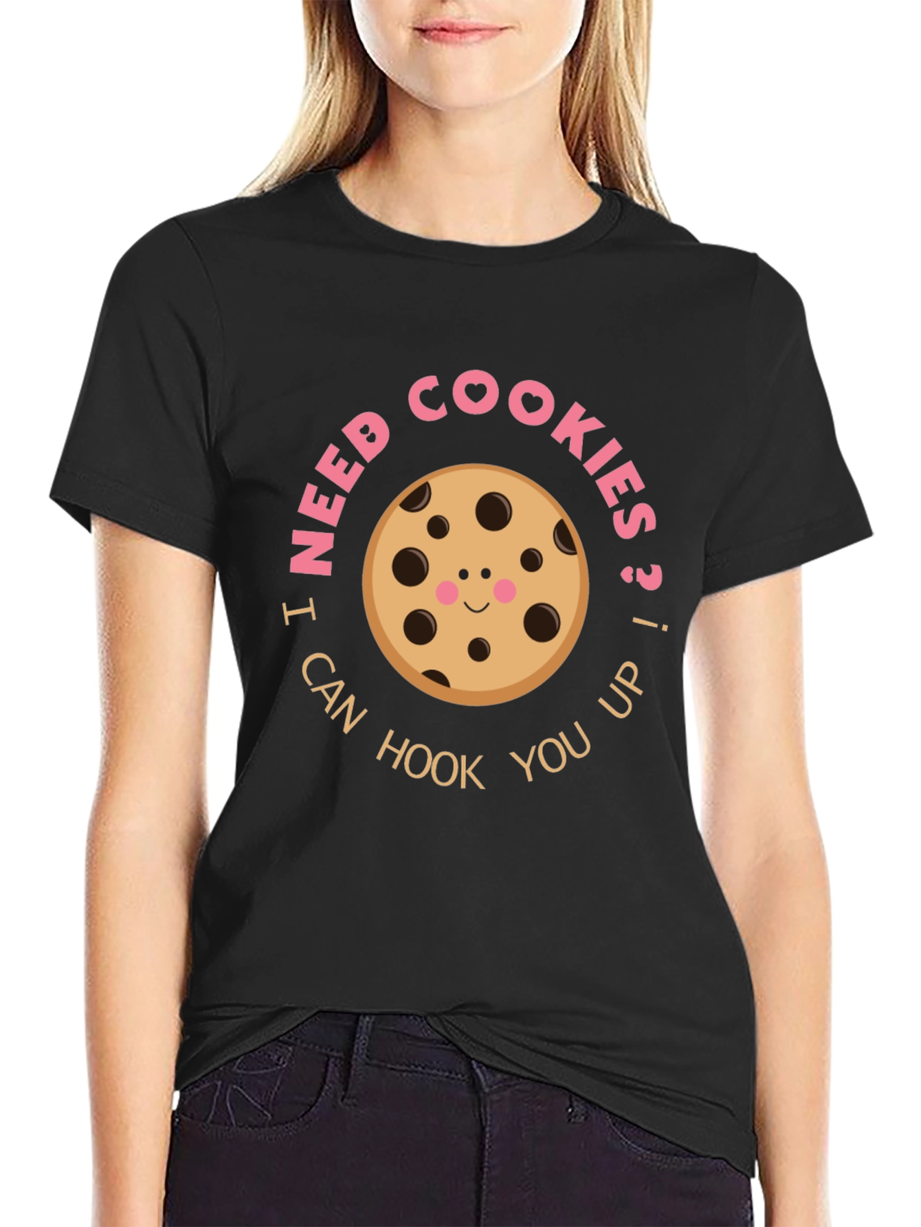I Need Cookies T-Shirt Funny Graphic Tee