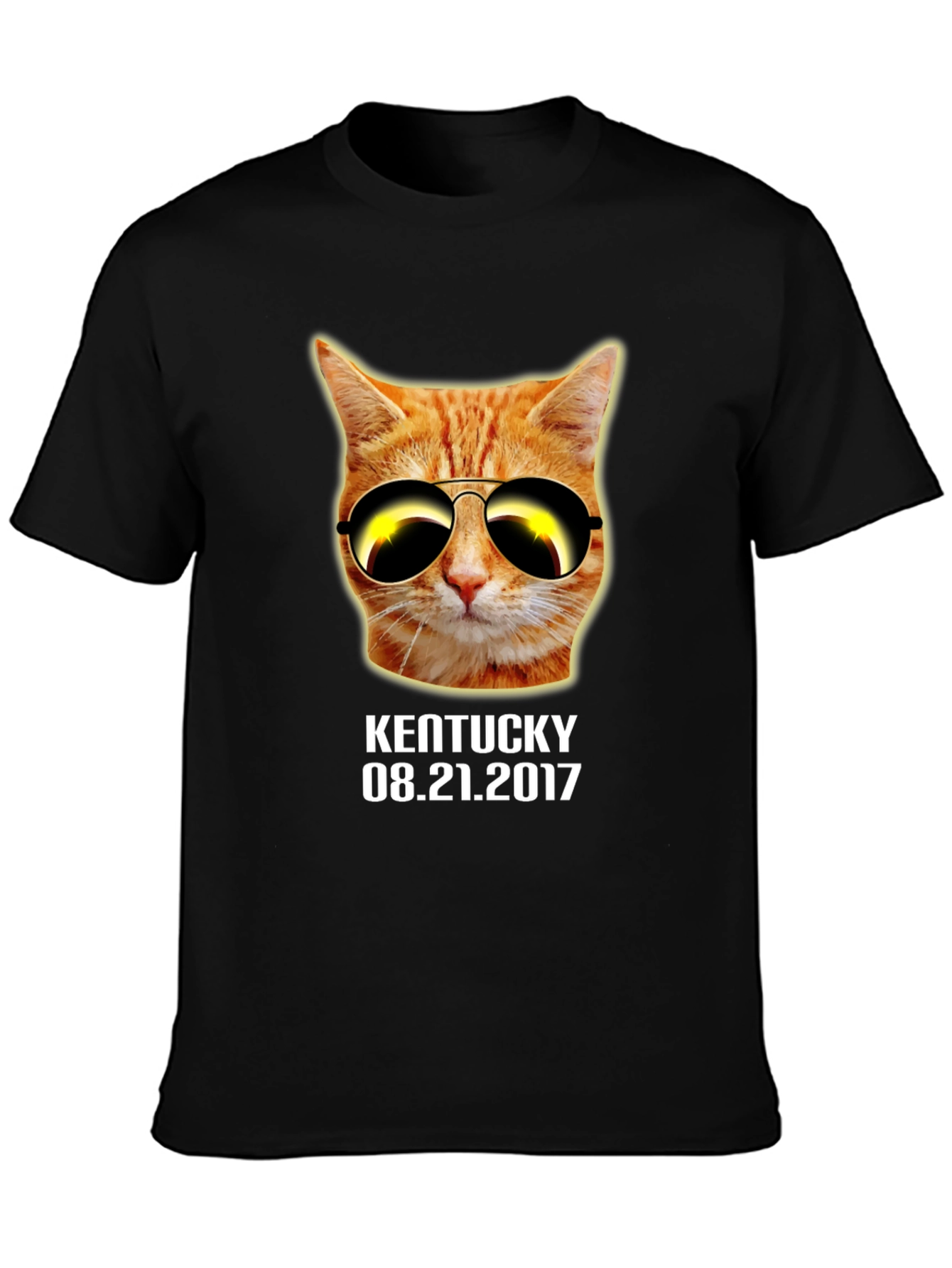 Cool Cat Kentucky Eclipse T-Shirt