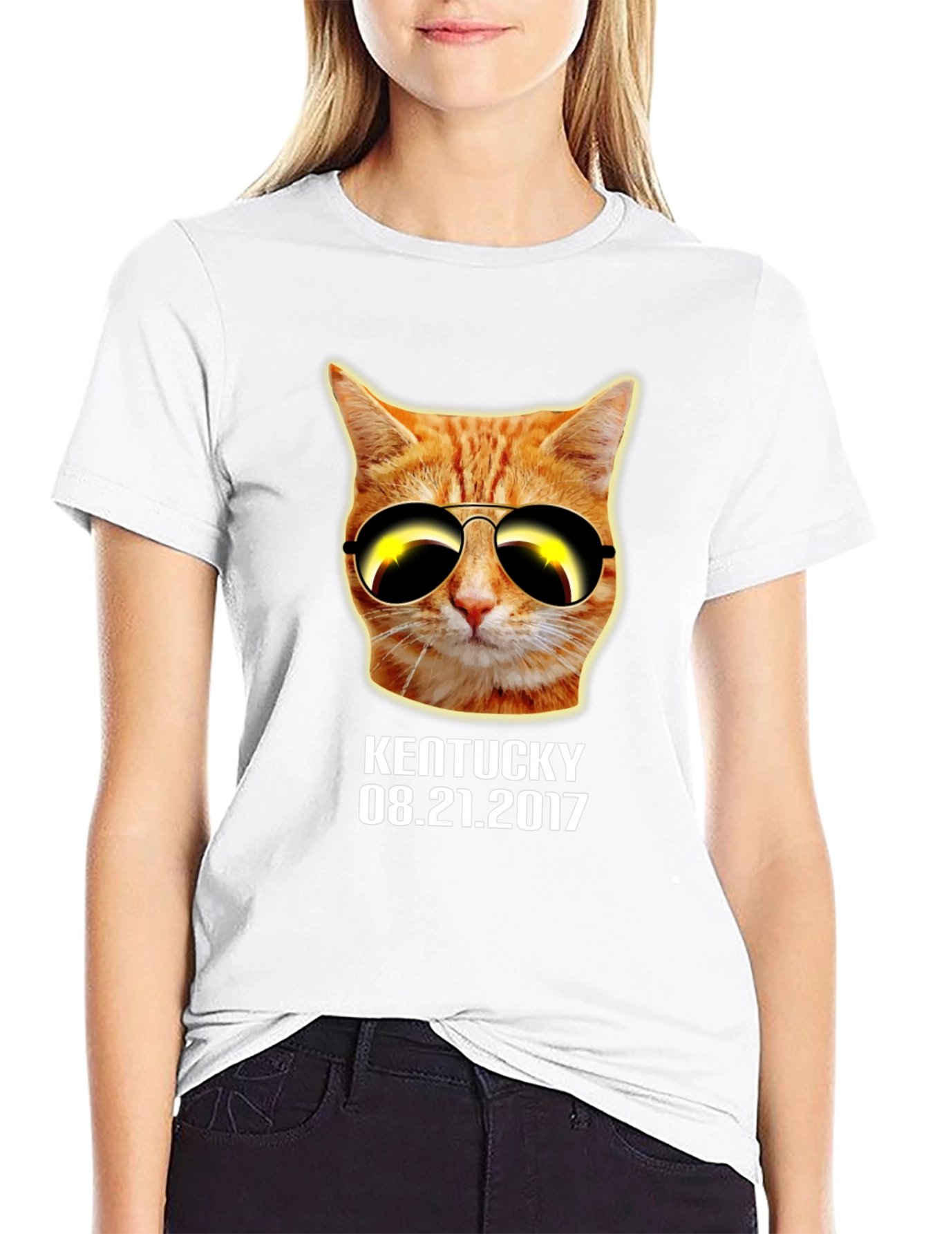 Cool Cat Kentucky Eclipse T-Shirt
