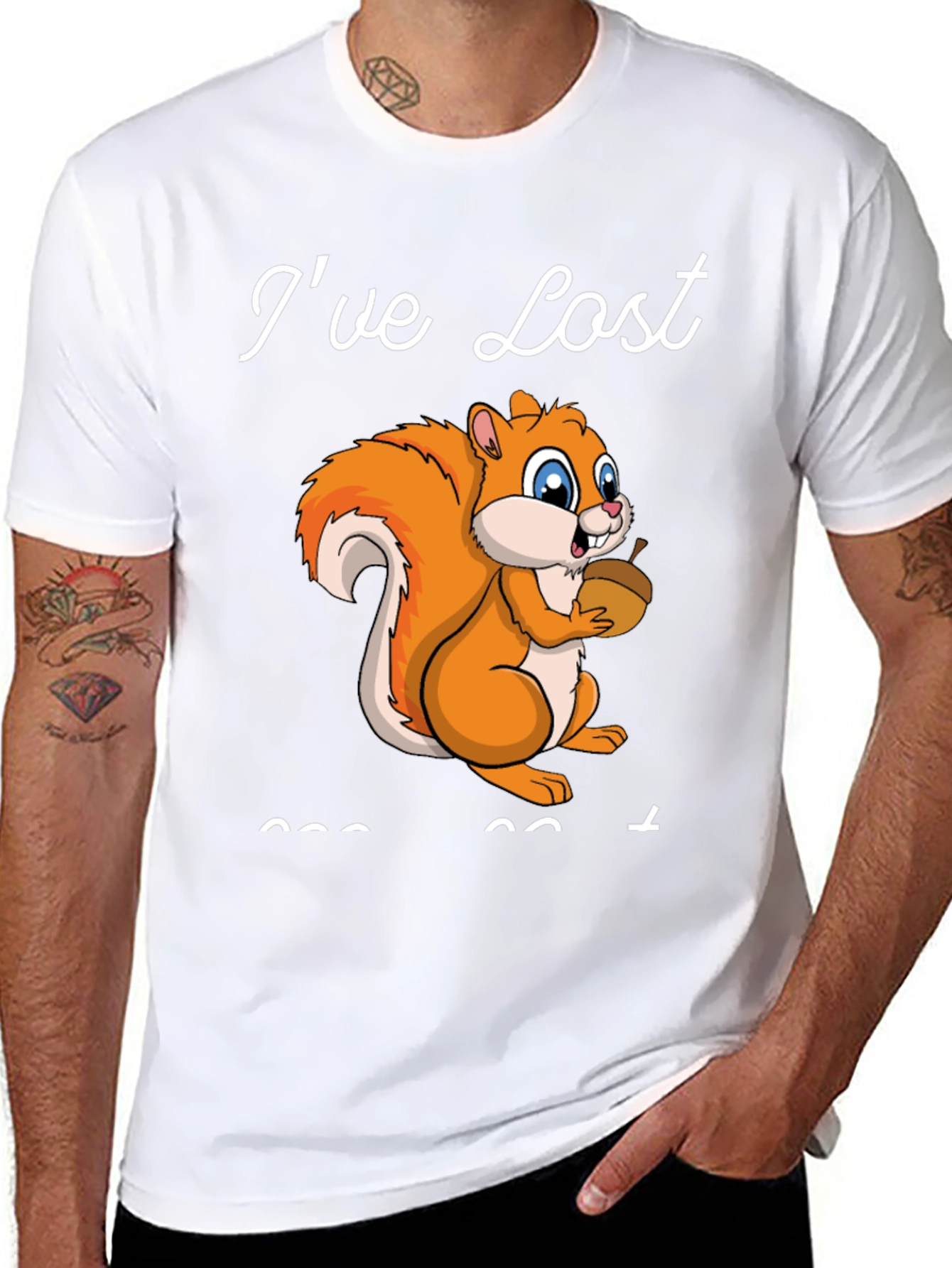 Ive Lost My Nut T-Shirt Funny Squirrel Tee