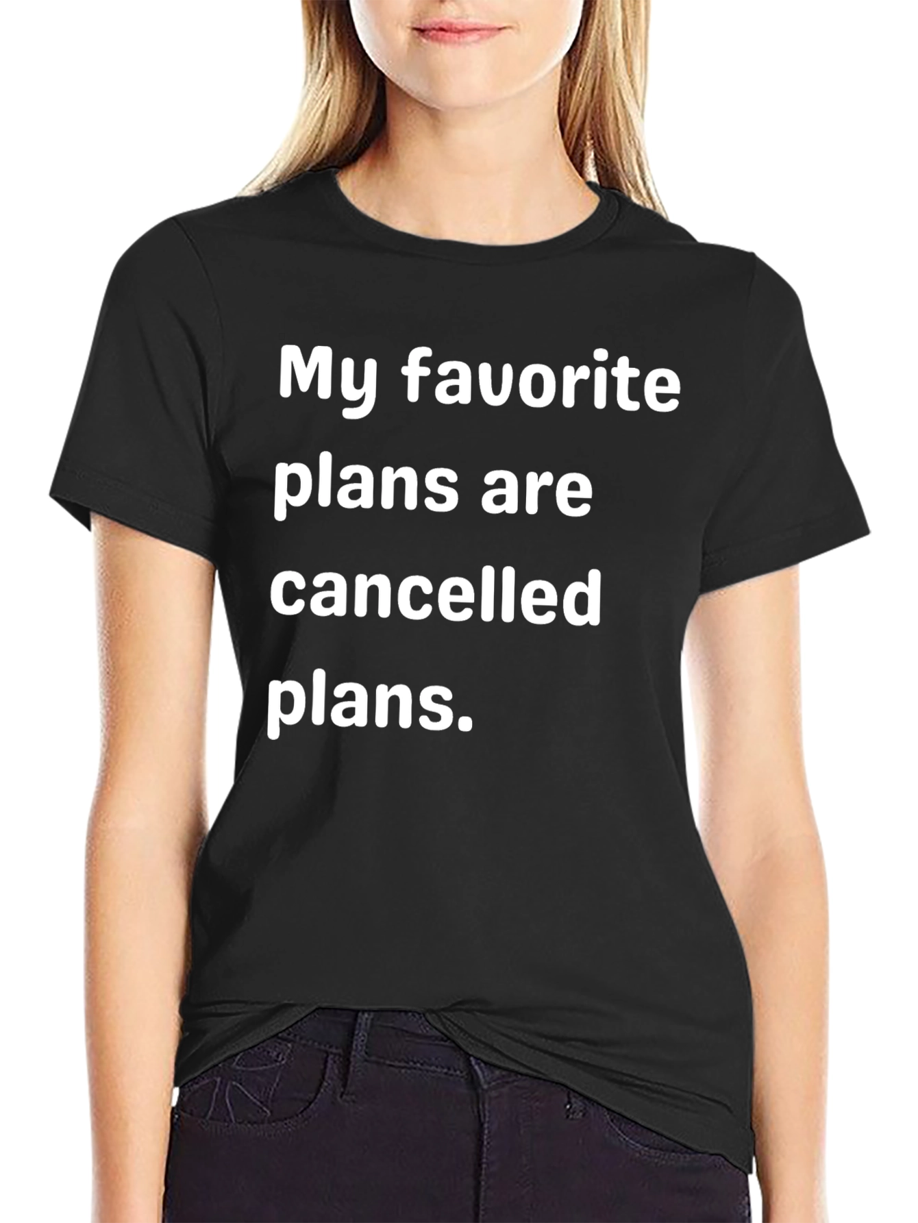Cancelled Plans T-Shirt - Comfy & Relatable!