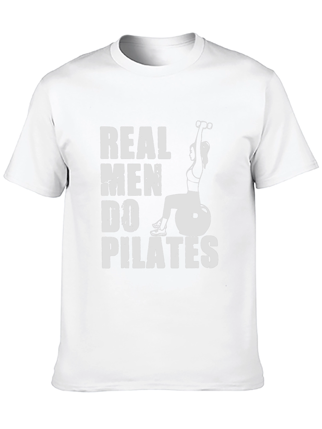 Real Men Do Pilates Graphic Tee