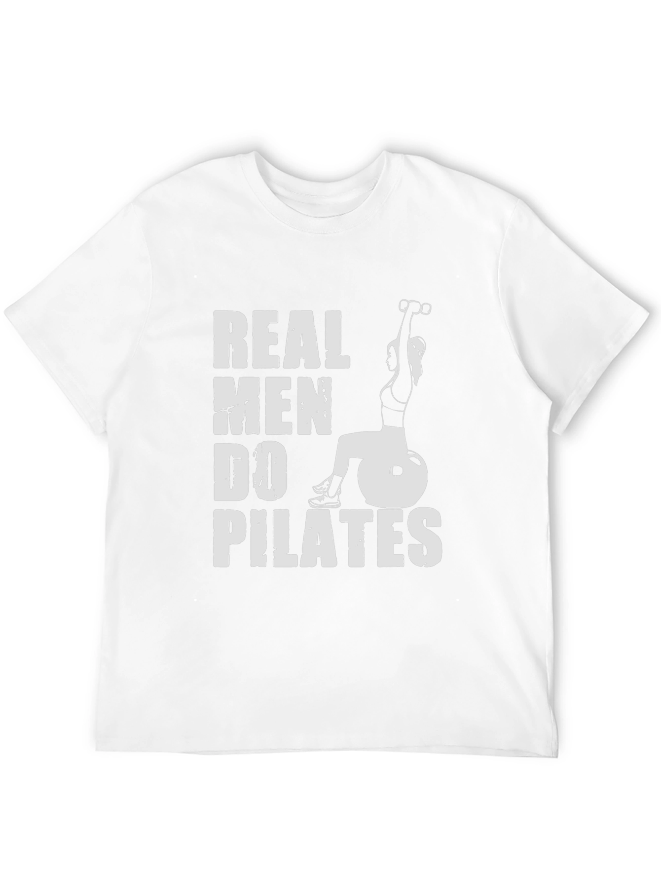 Real Men Do Pilates Graphic Tee