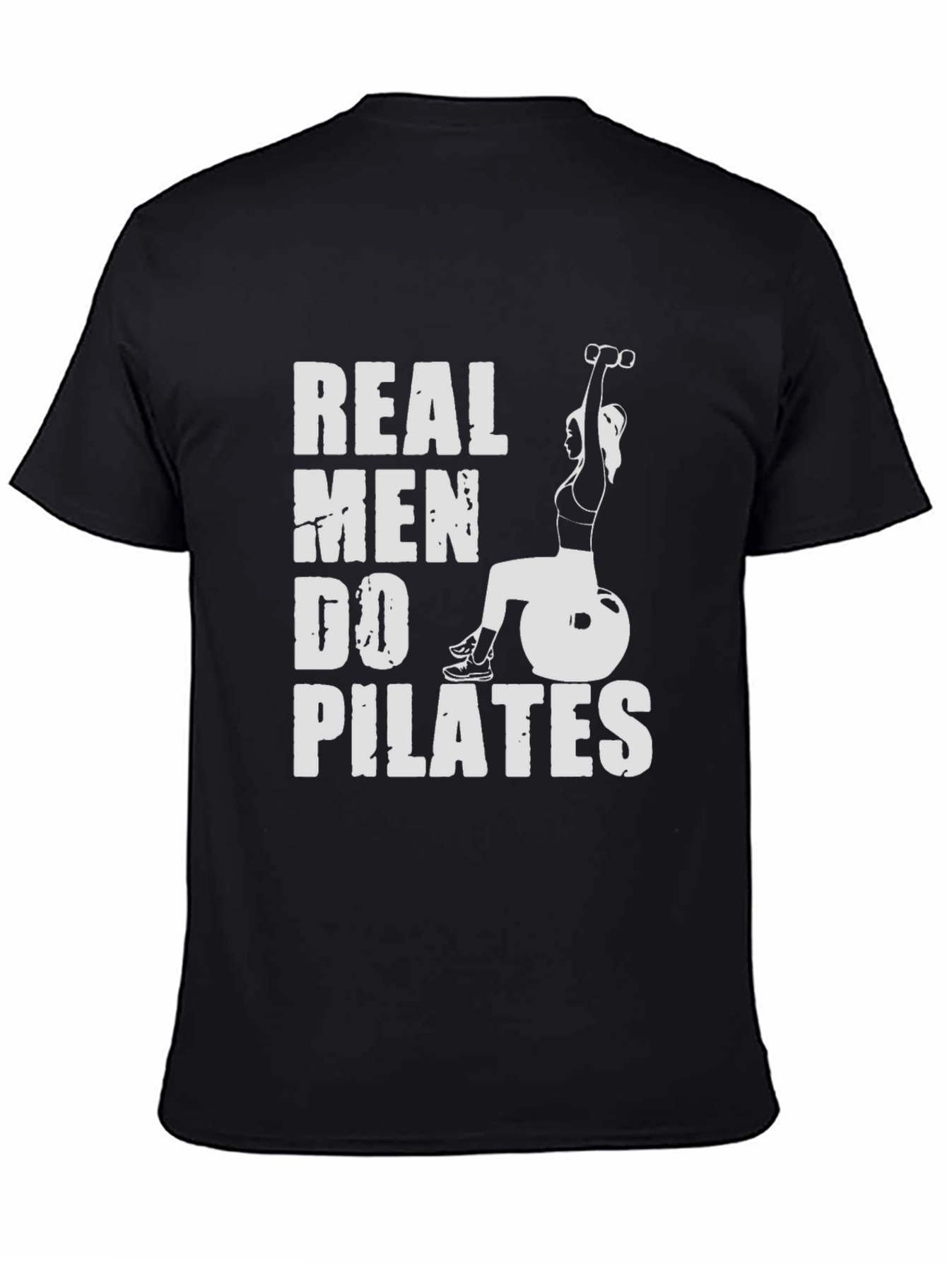 Real Men Do Pilates Graphic Tee