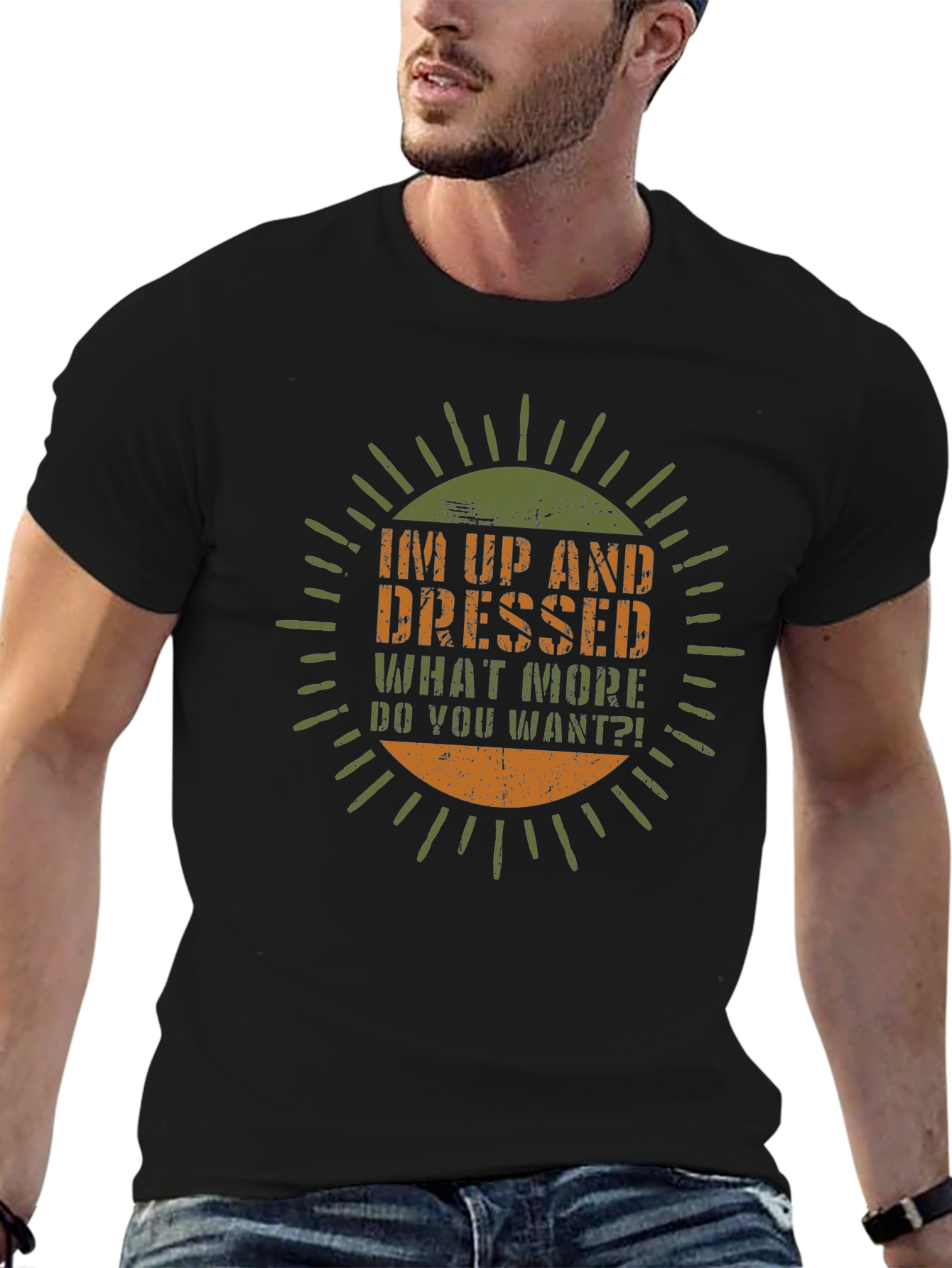 Up & Dressed Graphic Tee - Comfy Casual