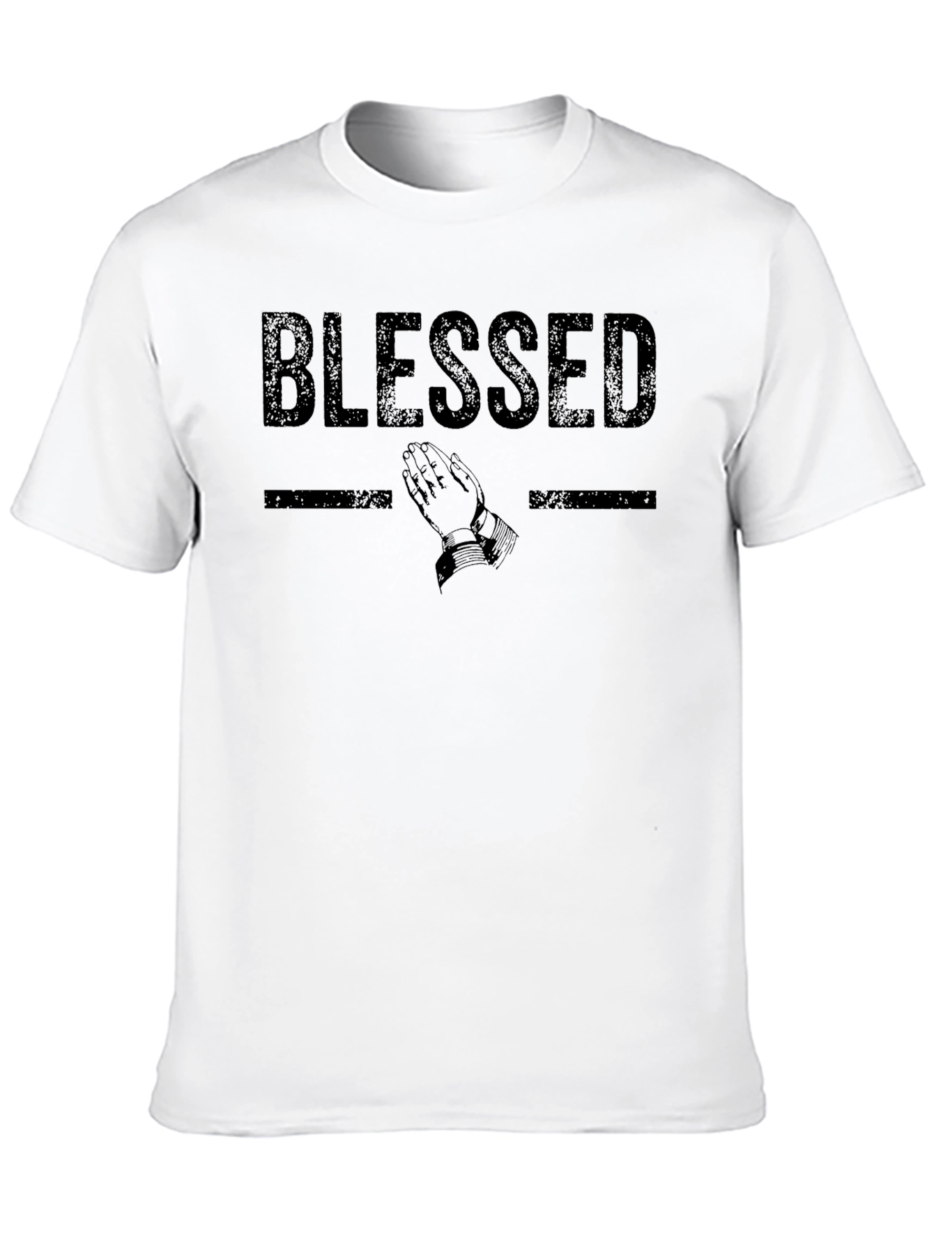 Blessed Graphic Tee - Stylish Religious Apparel