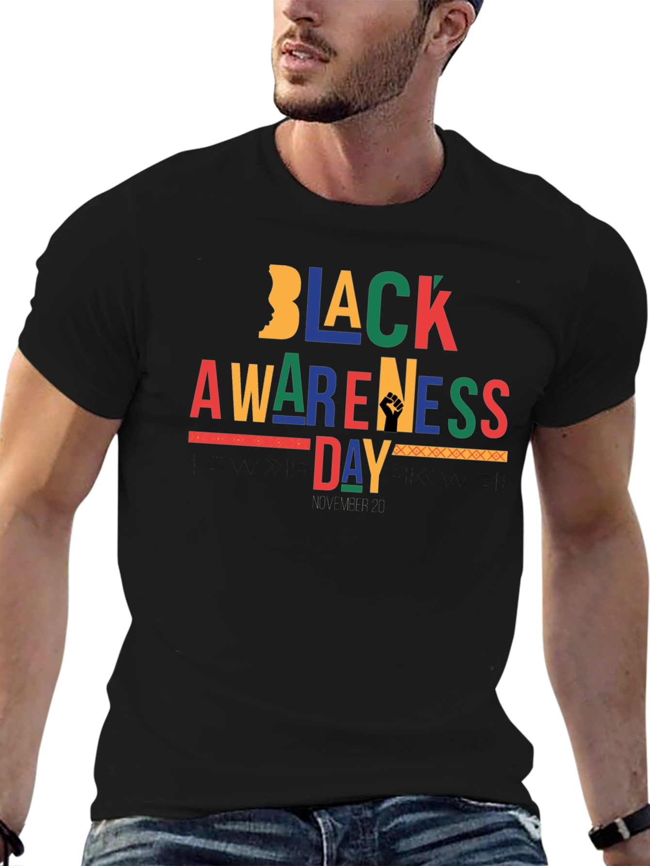 Black Awareness Day Graphic Tee