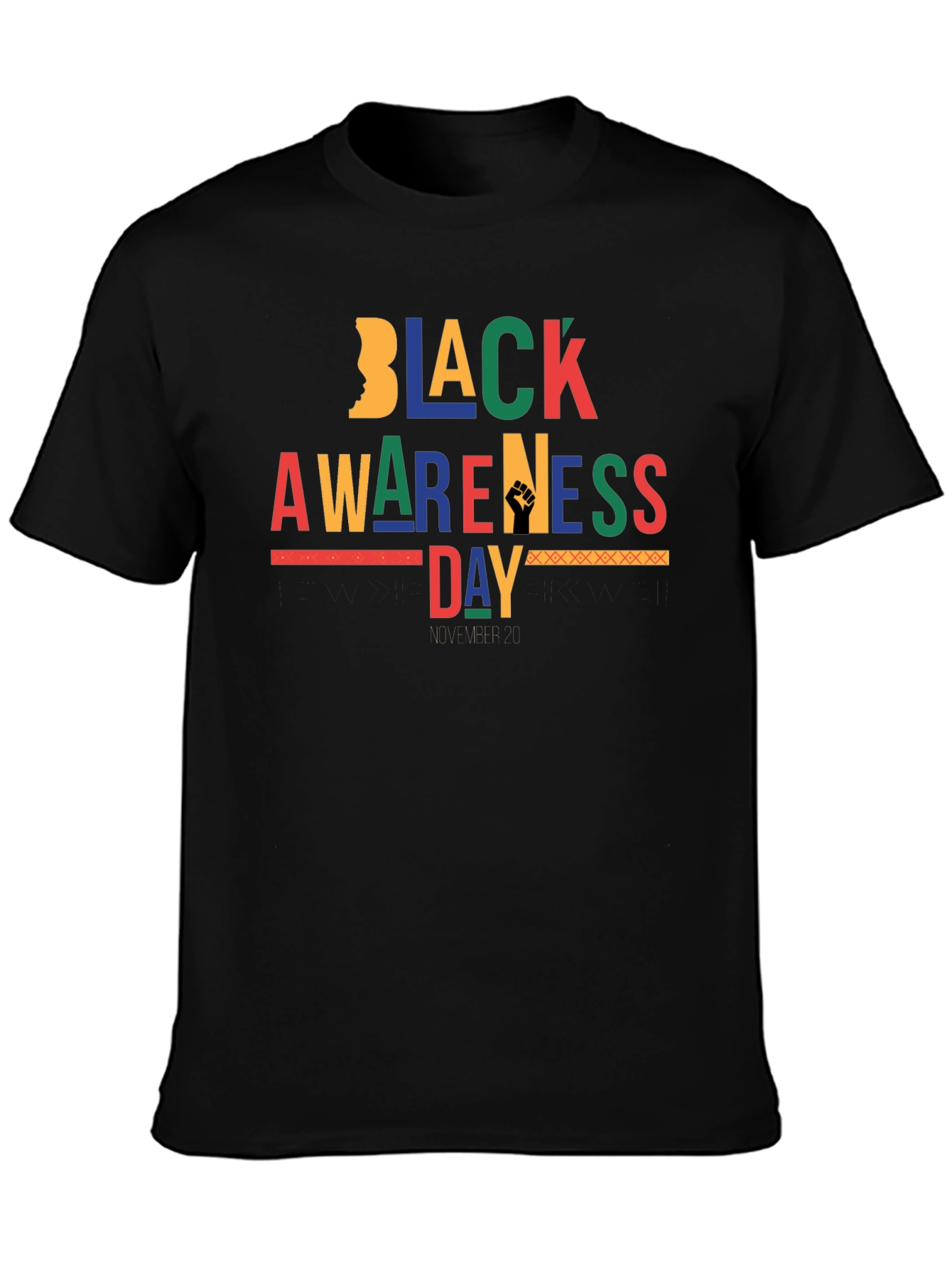 Black Awareness Day Graphic Tee