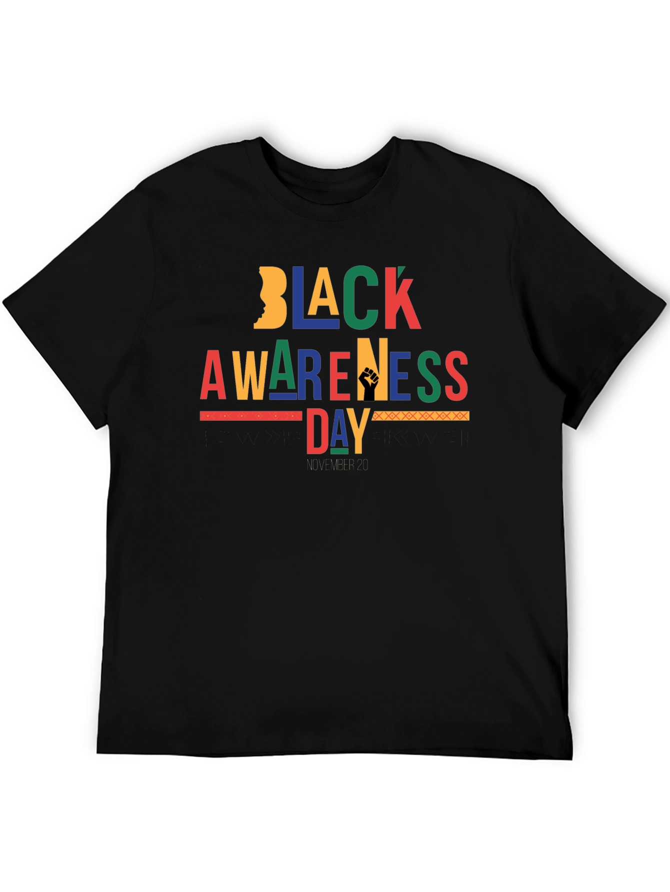 Black Awareness Day Graphic Tee