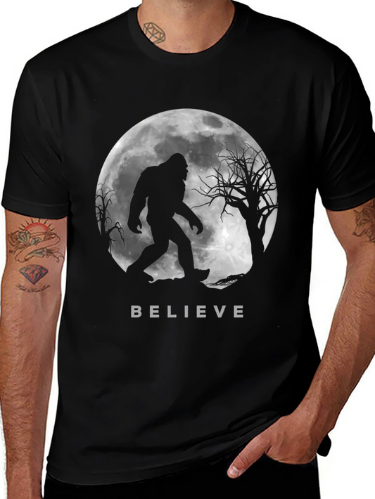 Believe Bigfoot Silhouette T-Shirt