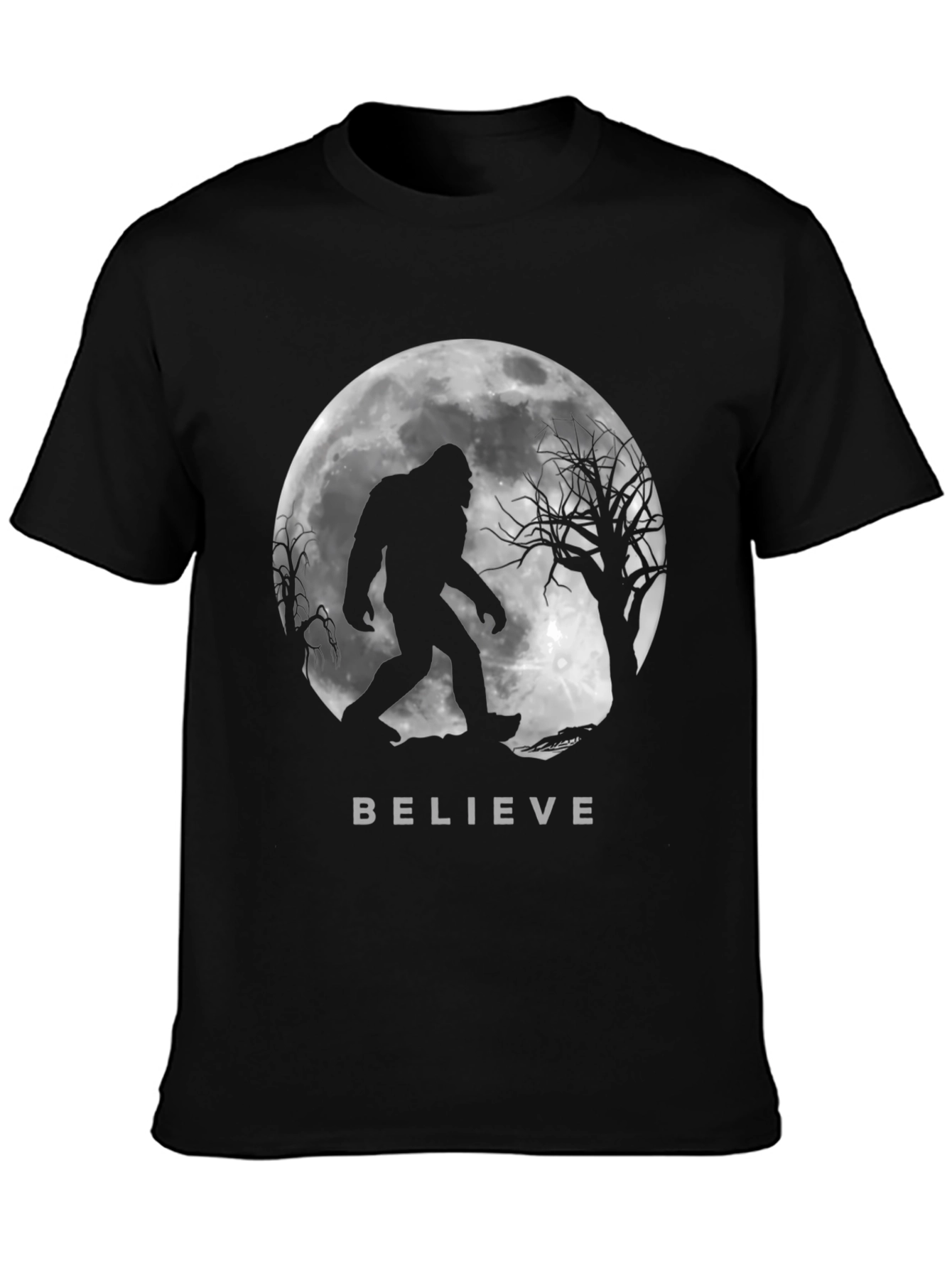 Believe Bigfoot Silhouette T-Shirt