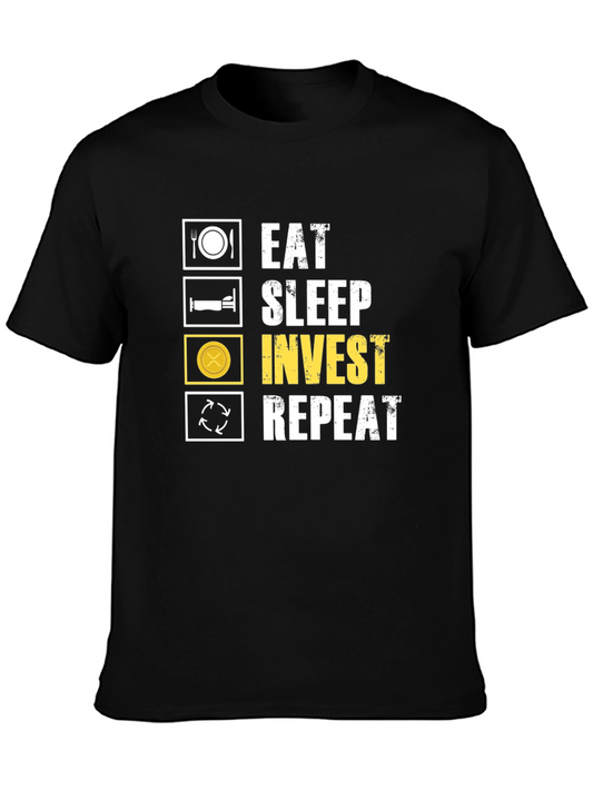 Eat Sleep Invest Repeat T-Shirt